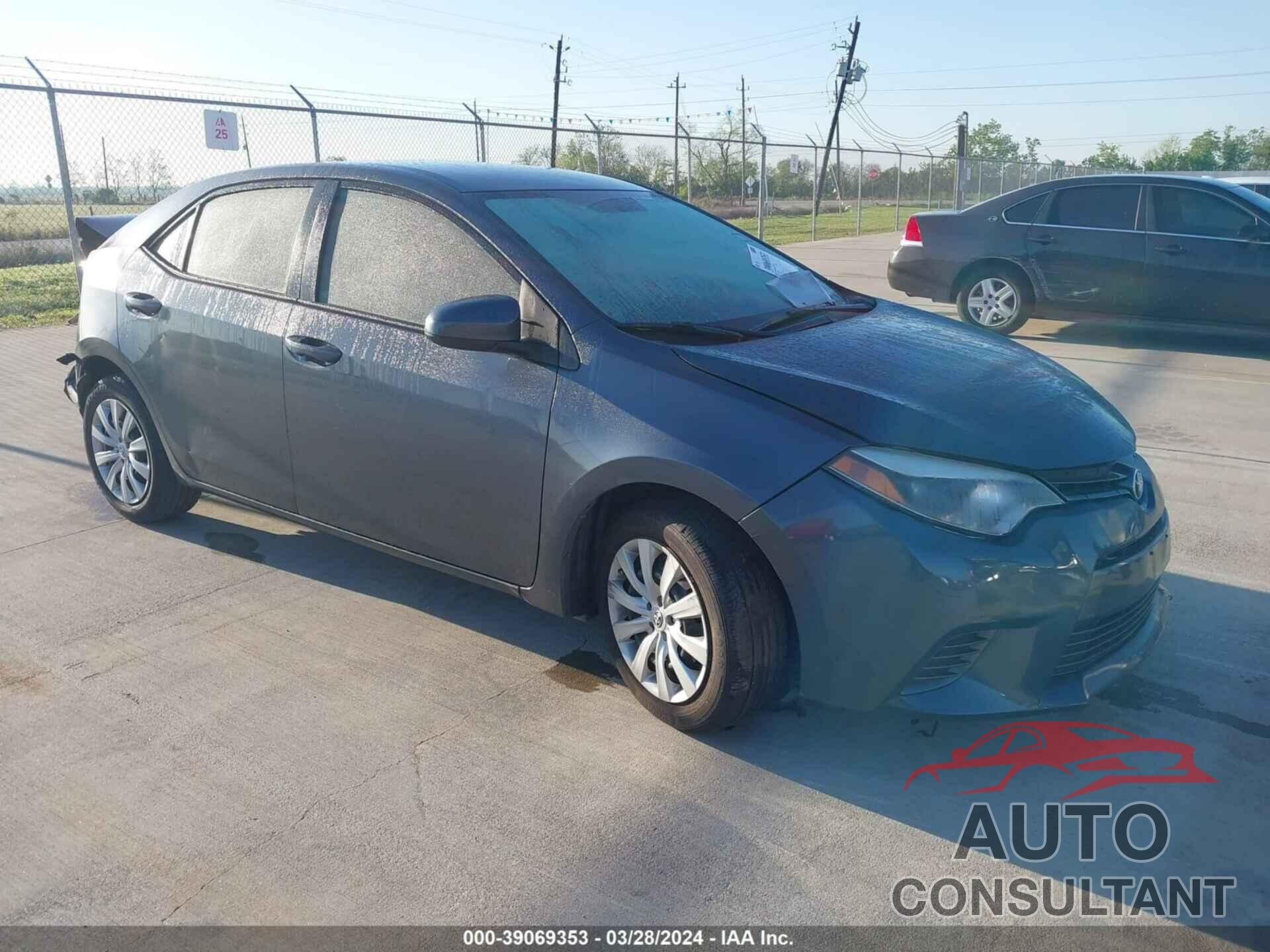 TOYOTA COROLLA 2016 - 2T1BURHE0GC740438