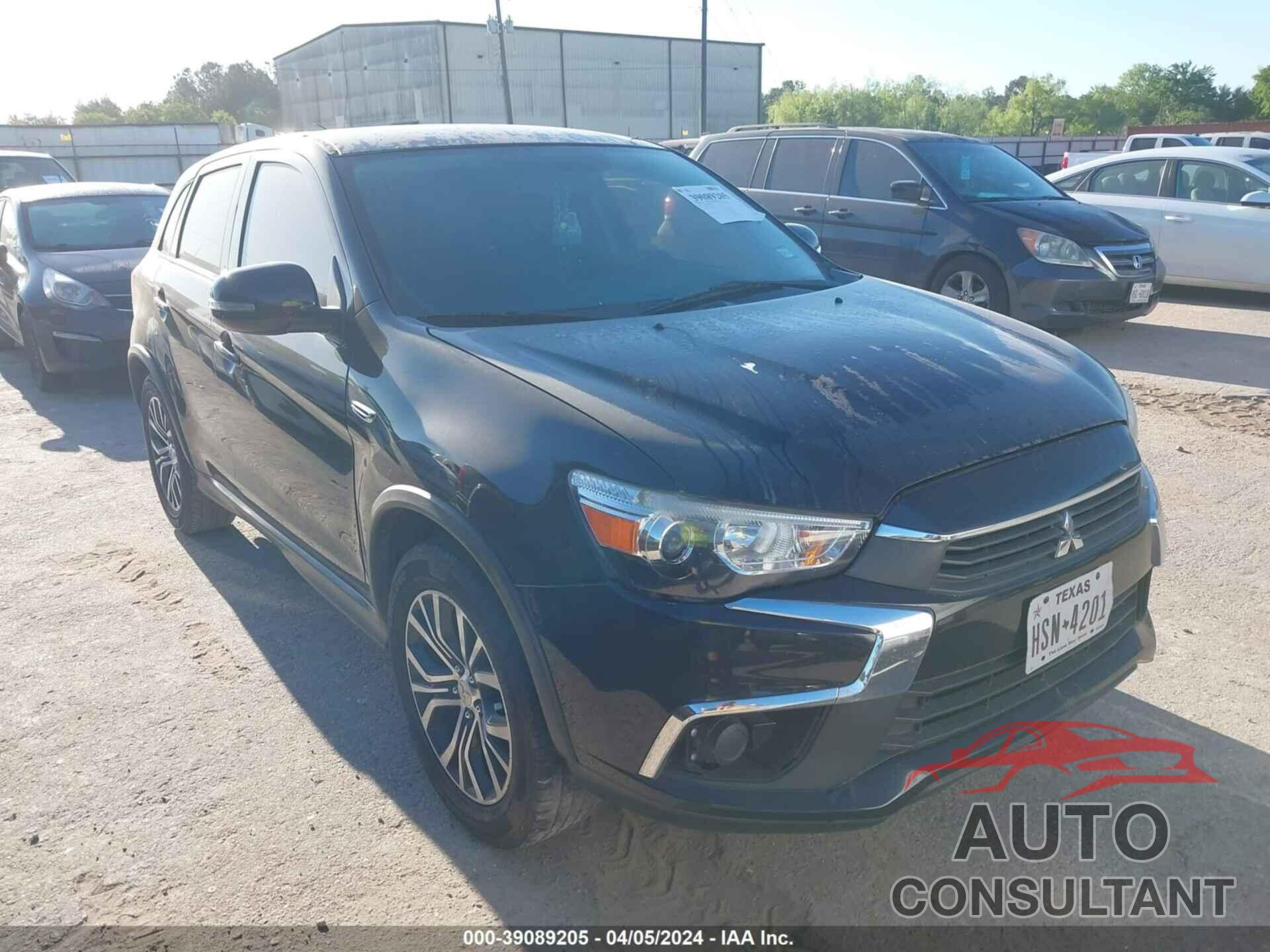 MITSUBISHI OUTLANDER SPORT 2016 - JA4AP3AW6GZ049336