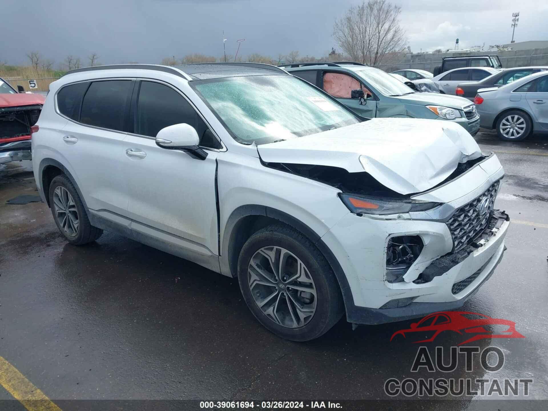 HYUNDAI SANTA FE 2019 - 5NMS5CAA0KH041606