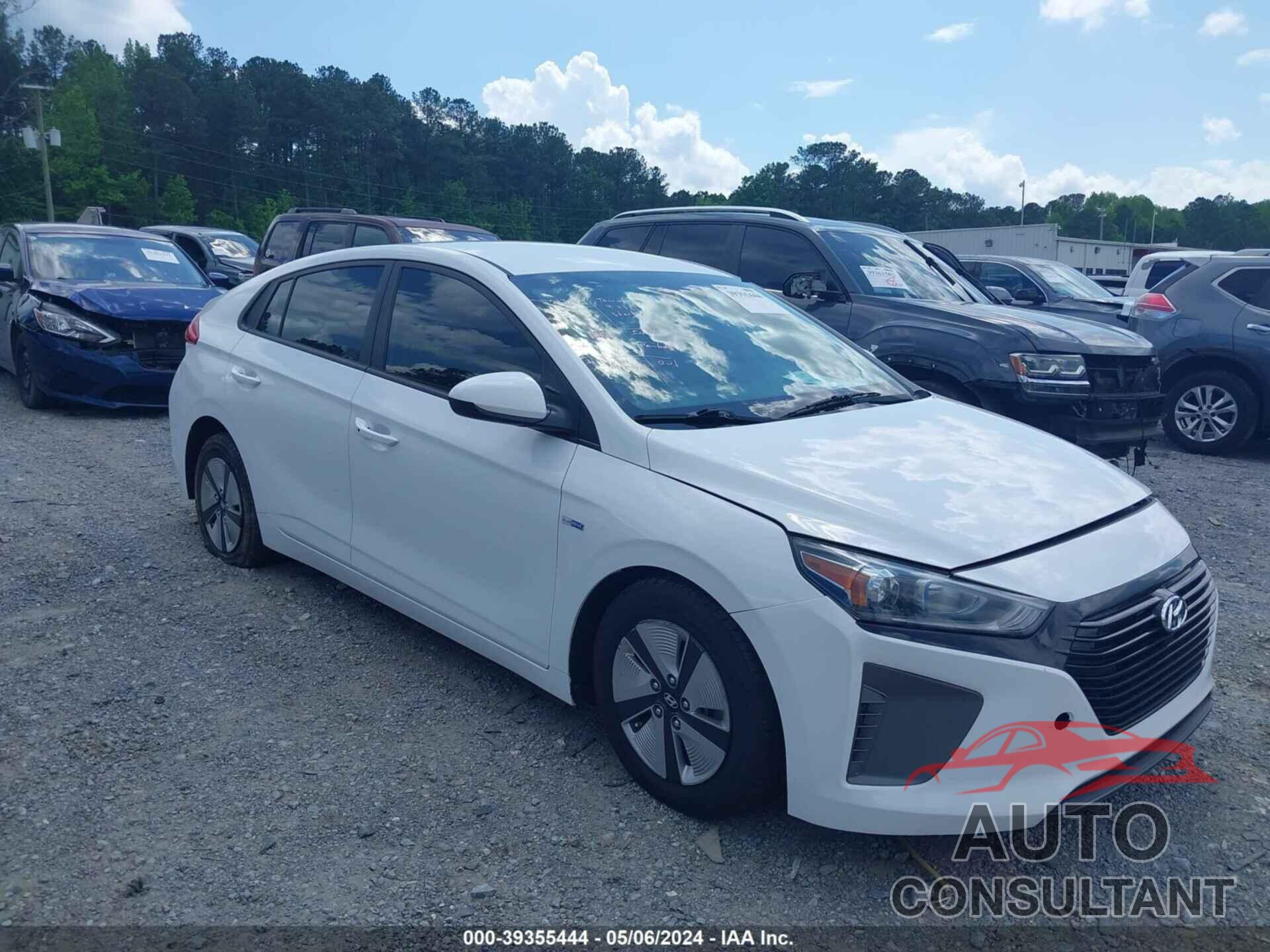 HYUNDAI IONIQ HYBRID 2019 - KMHC65LC5KU170716