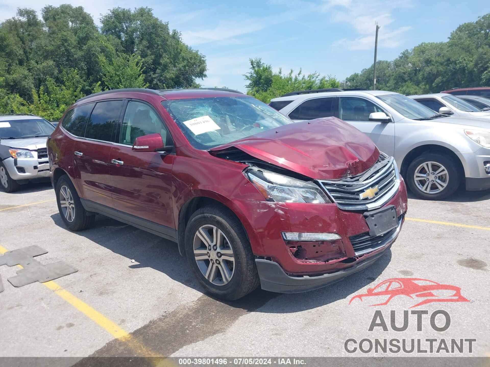 CHEVROLET TRAVERSE 2015 - 1GNKVHKD3FJ337801
