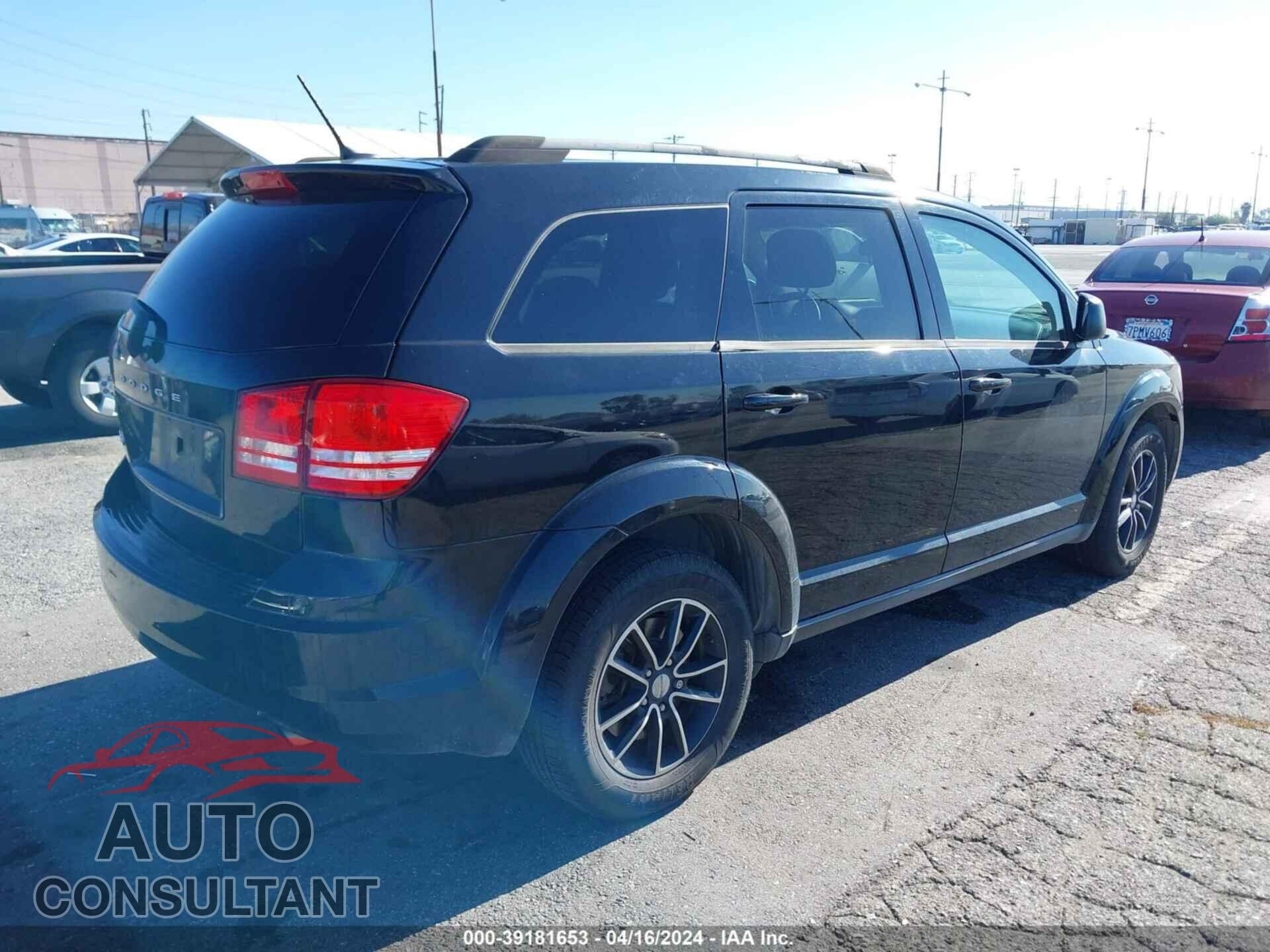 DODGE JOURNEY 2017 - 3C4PDCAB7HT607984