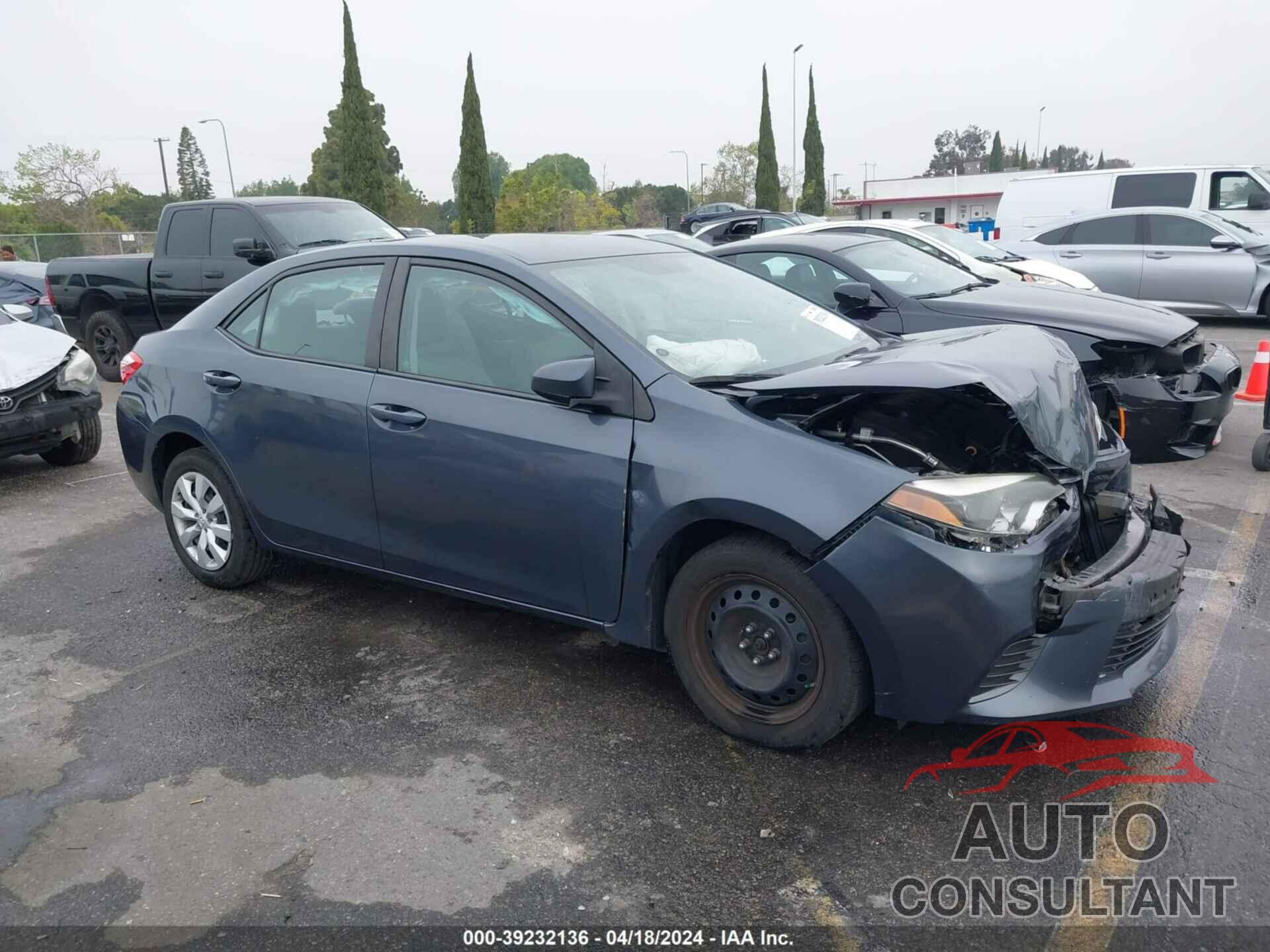TOYOTA COROLLA 2016 - 5YFBURHEXGP533698