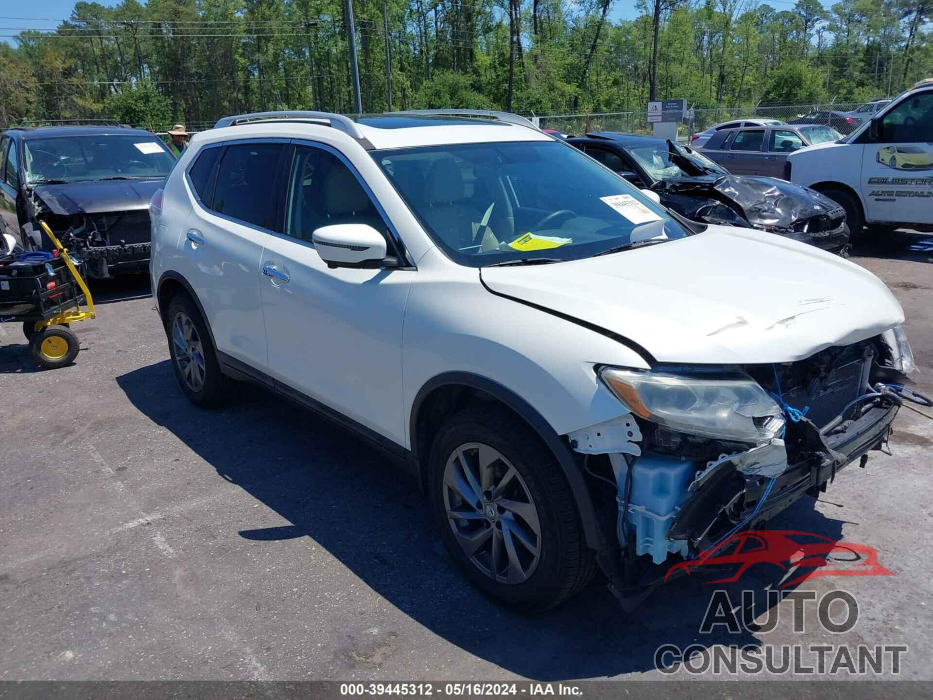 NISSAN ROGUE 2016 - 5N1AT2MV5GC756599