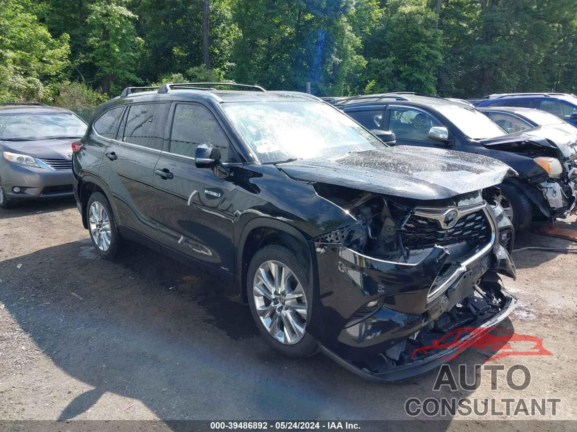 TOYOTA HIGHLANDER 2021 - 5TDXBRCH0MS020668