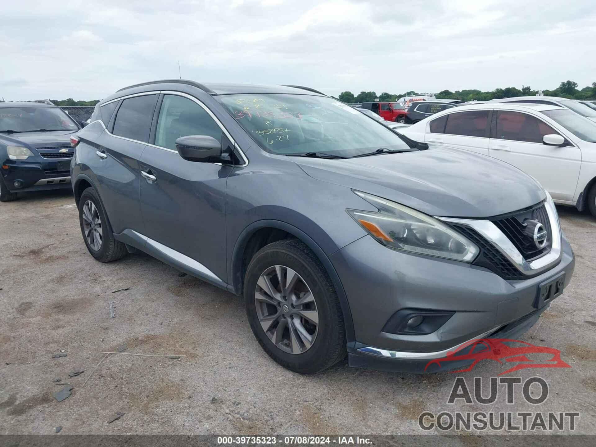 NISSAN MURANO 2018 - 5N1AZ2MG7JN101968