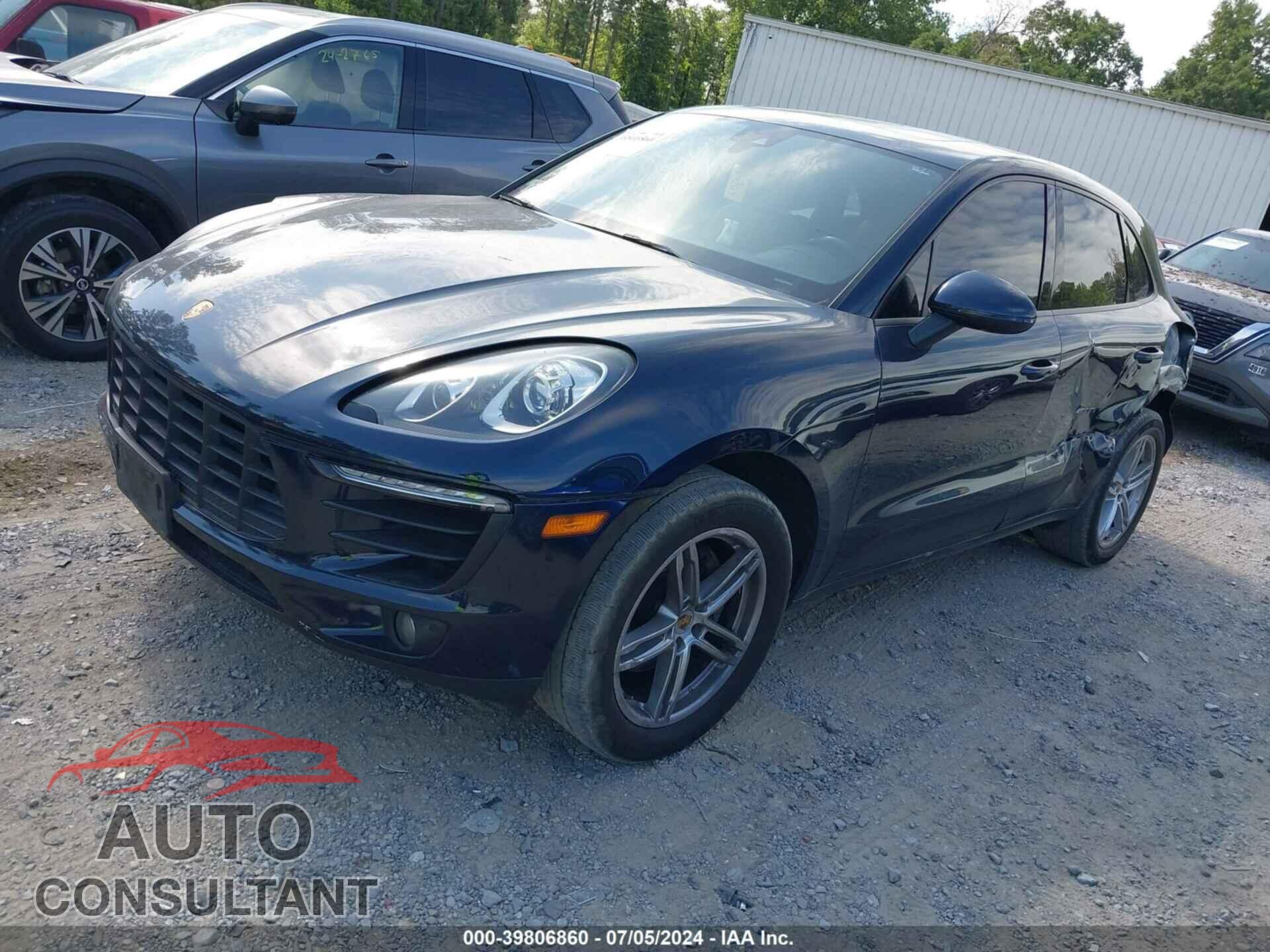 PORSCHE MACAN 2017 - WP1AA2A54HLB04538