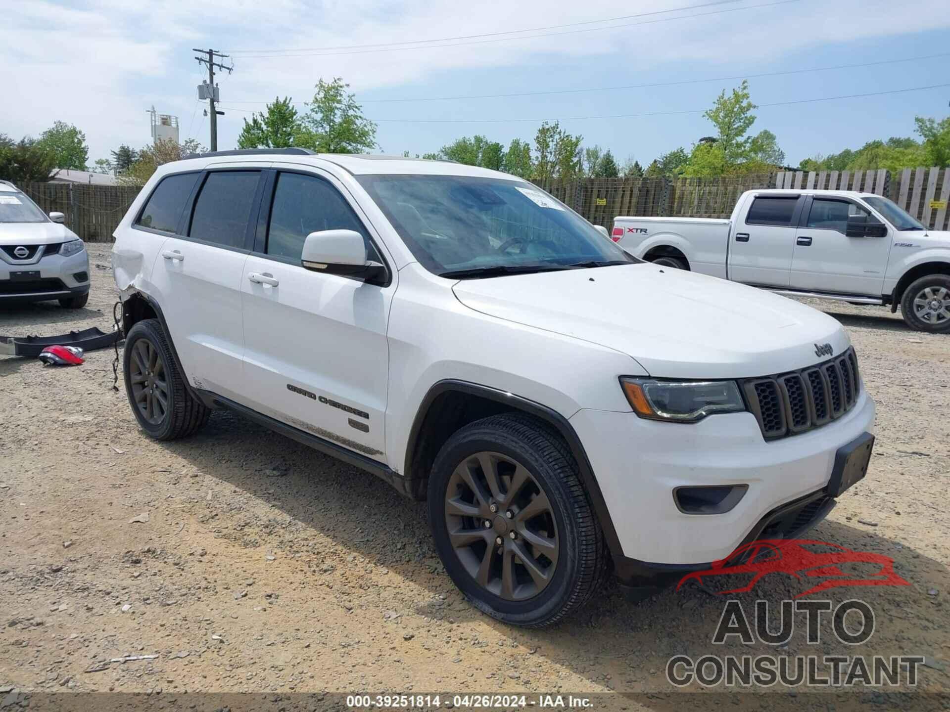 JEEP GRAND CHEROKEE 2016 - 1C4RJFBG7GC333712