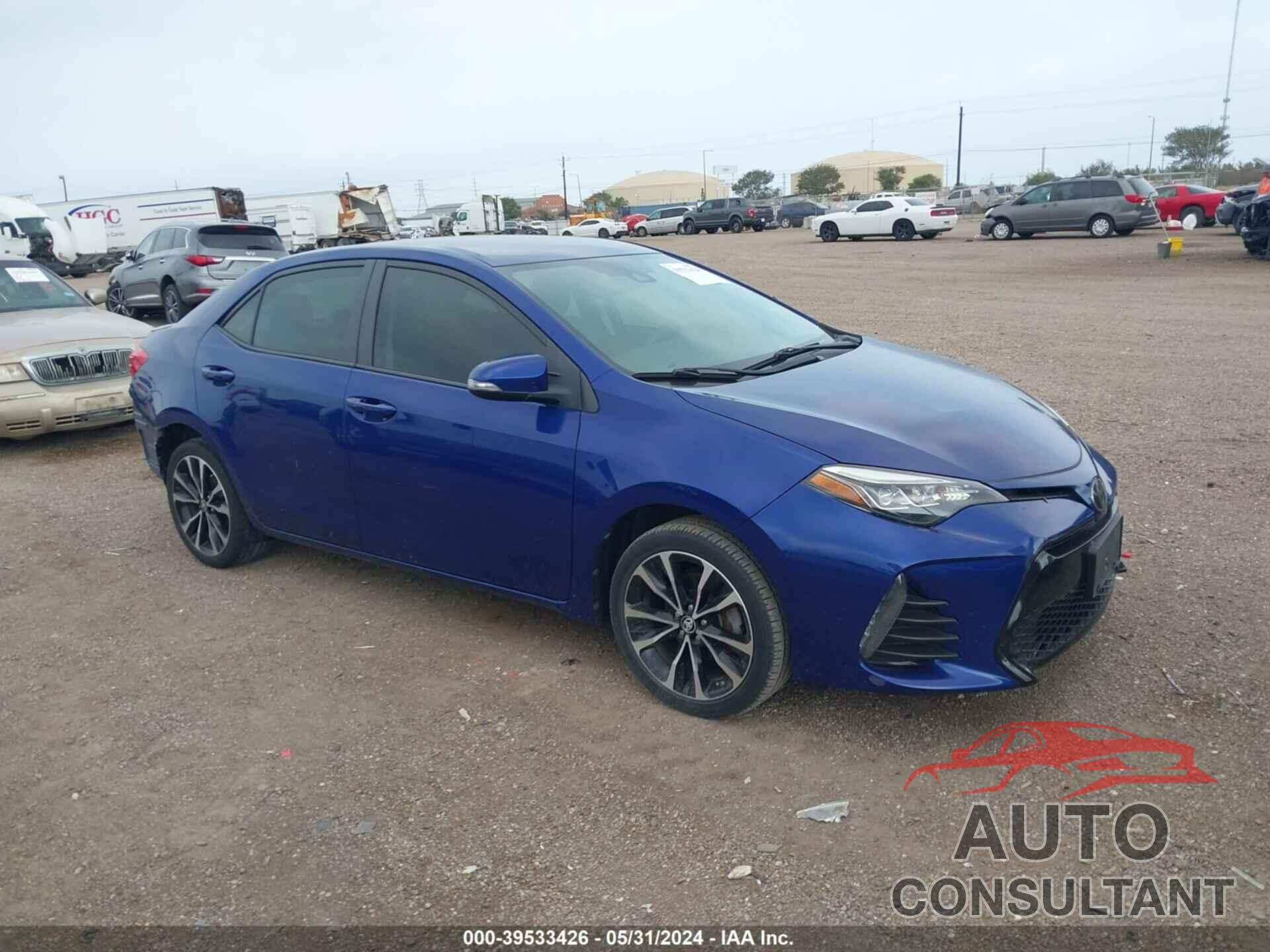 TOYOTA COROLLA 2019 - 5YFBURHE6KP915882