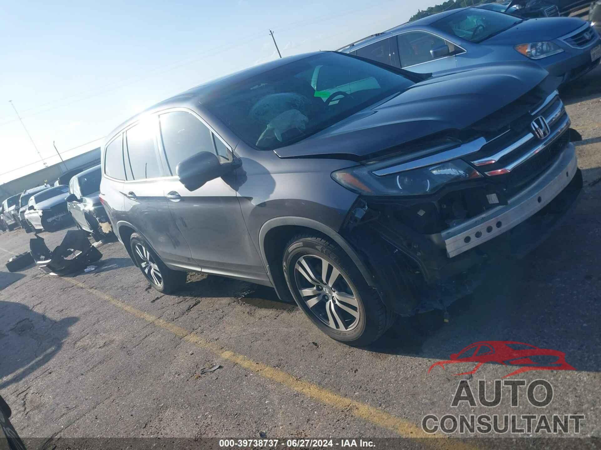 HONDA PILOT 2018 - 5FNYF5H51JB004592