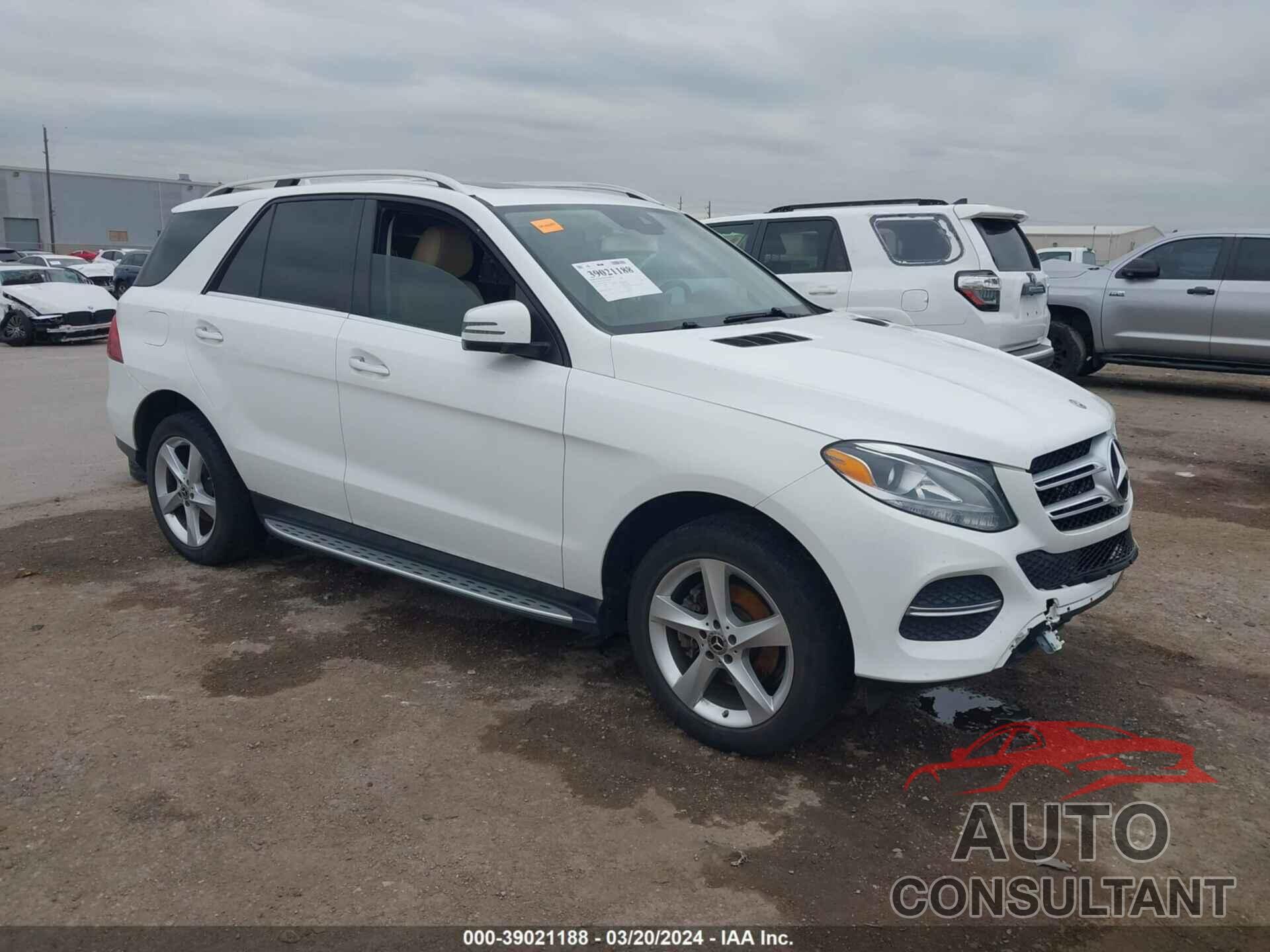 MERCEDES-BENZ GLE 350 2018 - 4JGDA5JB5JB071711