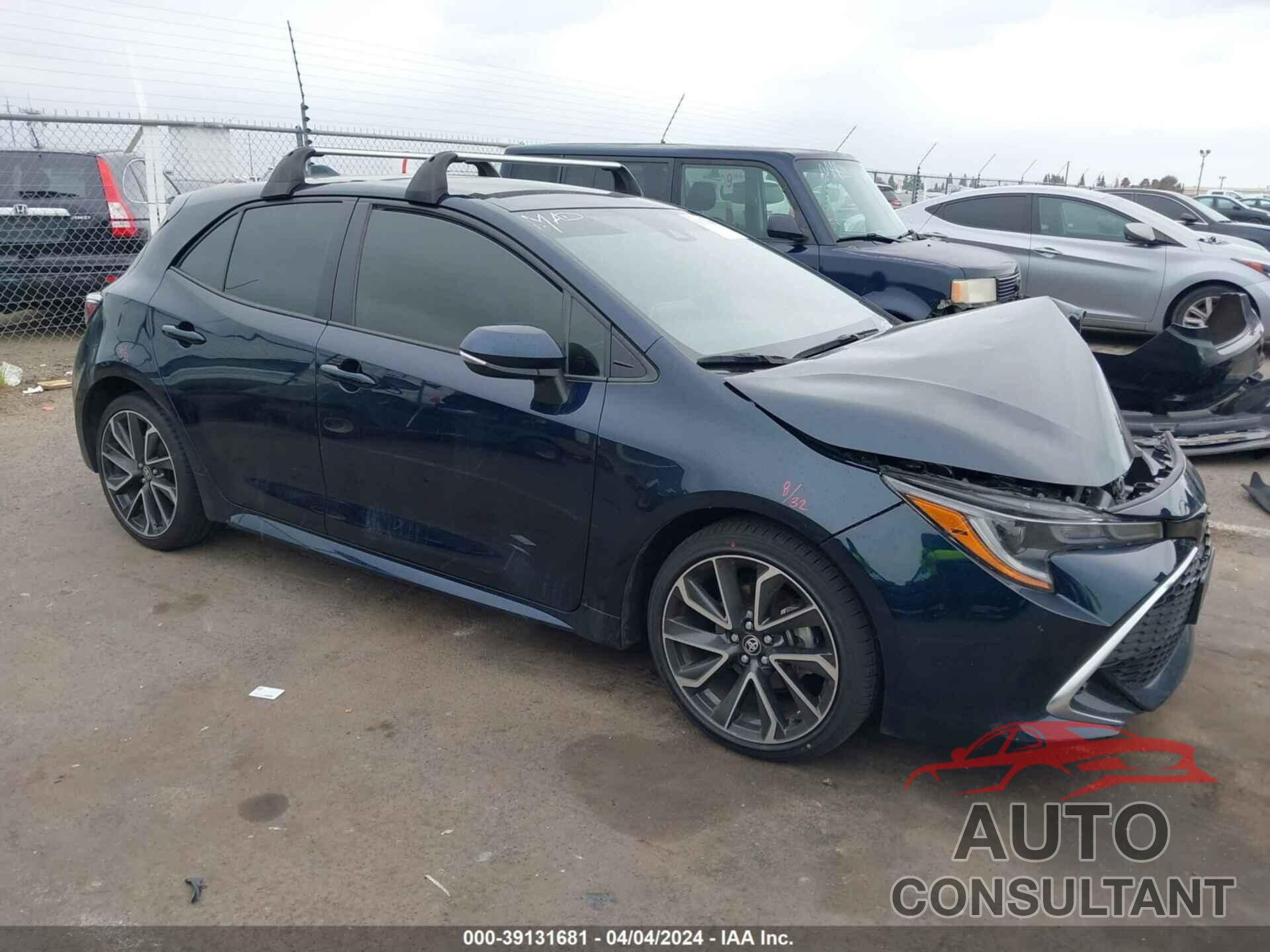 TOYOTA COROLLA 2022 - JTNC4MBE8N3184610
