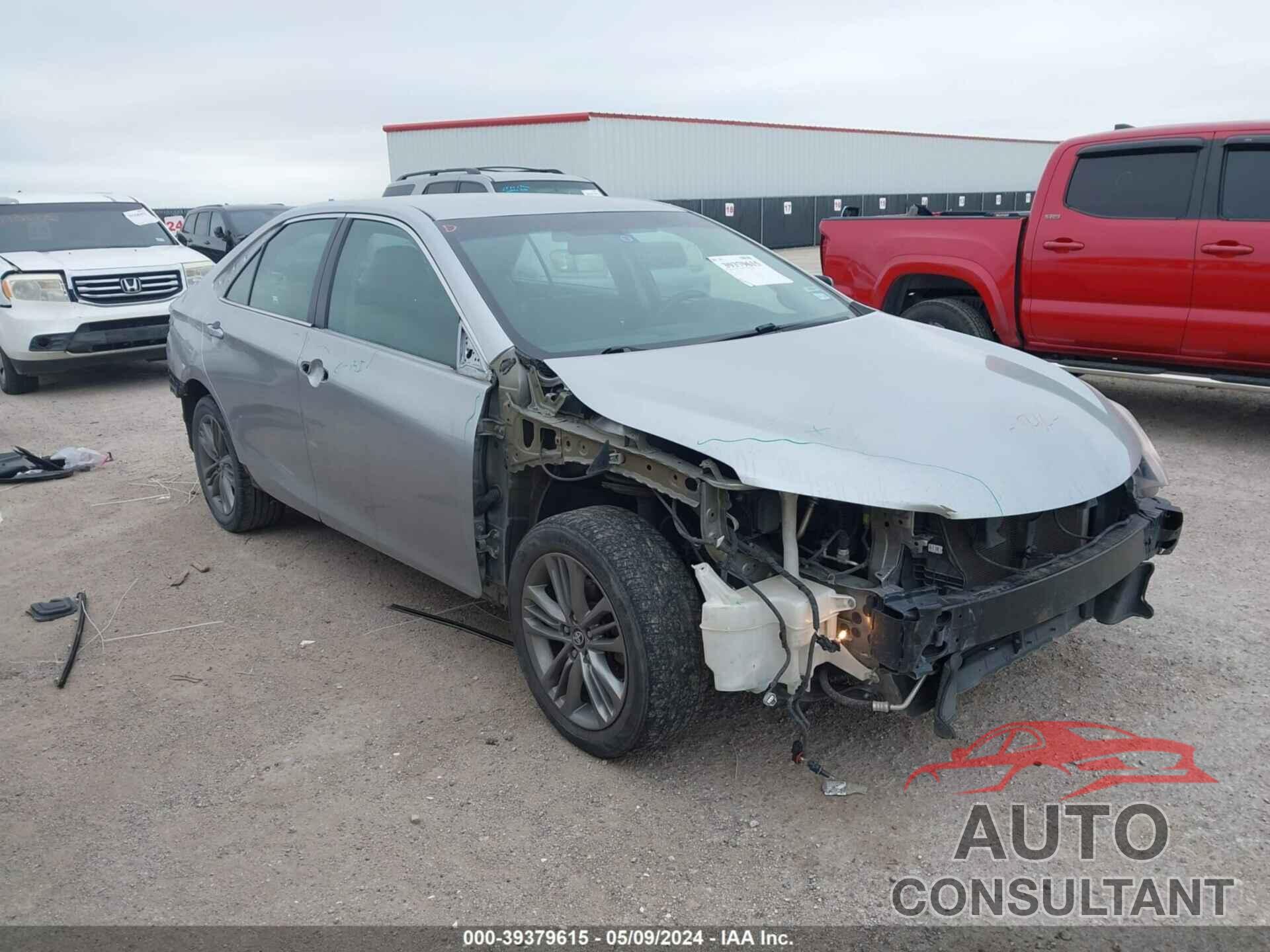 TOYOTA CAMRY 2017 - 4T1BF1FK3HU395619