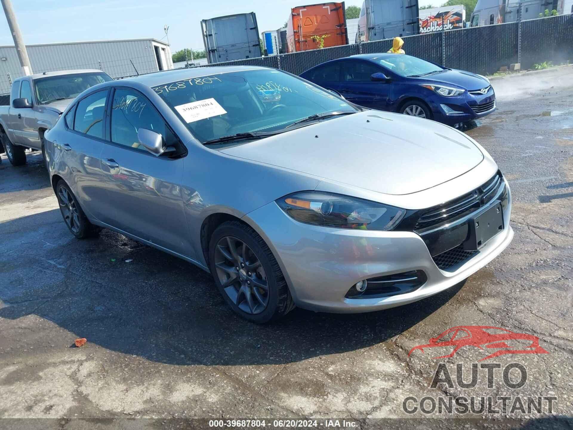 DODGE DART 2016 - 1C3CDFFA3GD820309