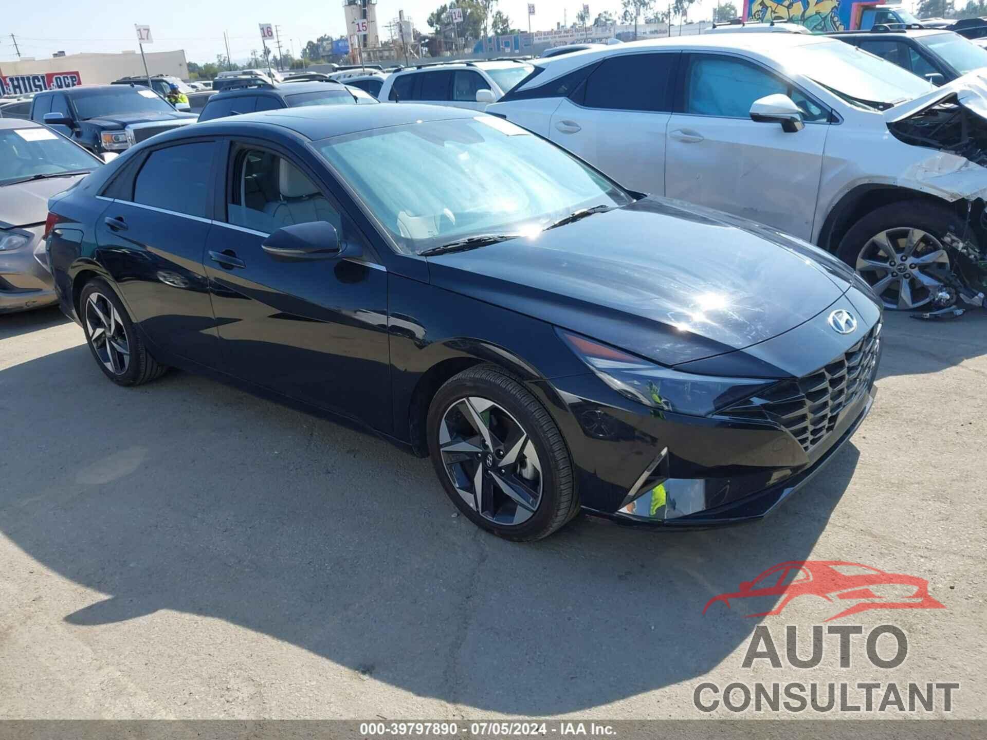 HYUNDAI ELANTRA HYBRID 2023 - KMHLN4AJ4PU074579