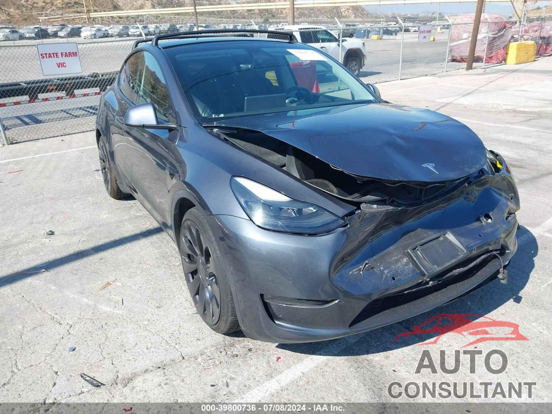 TESLA MODEL Y 2022 - 7SAYGDEF9NF343064