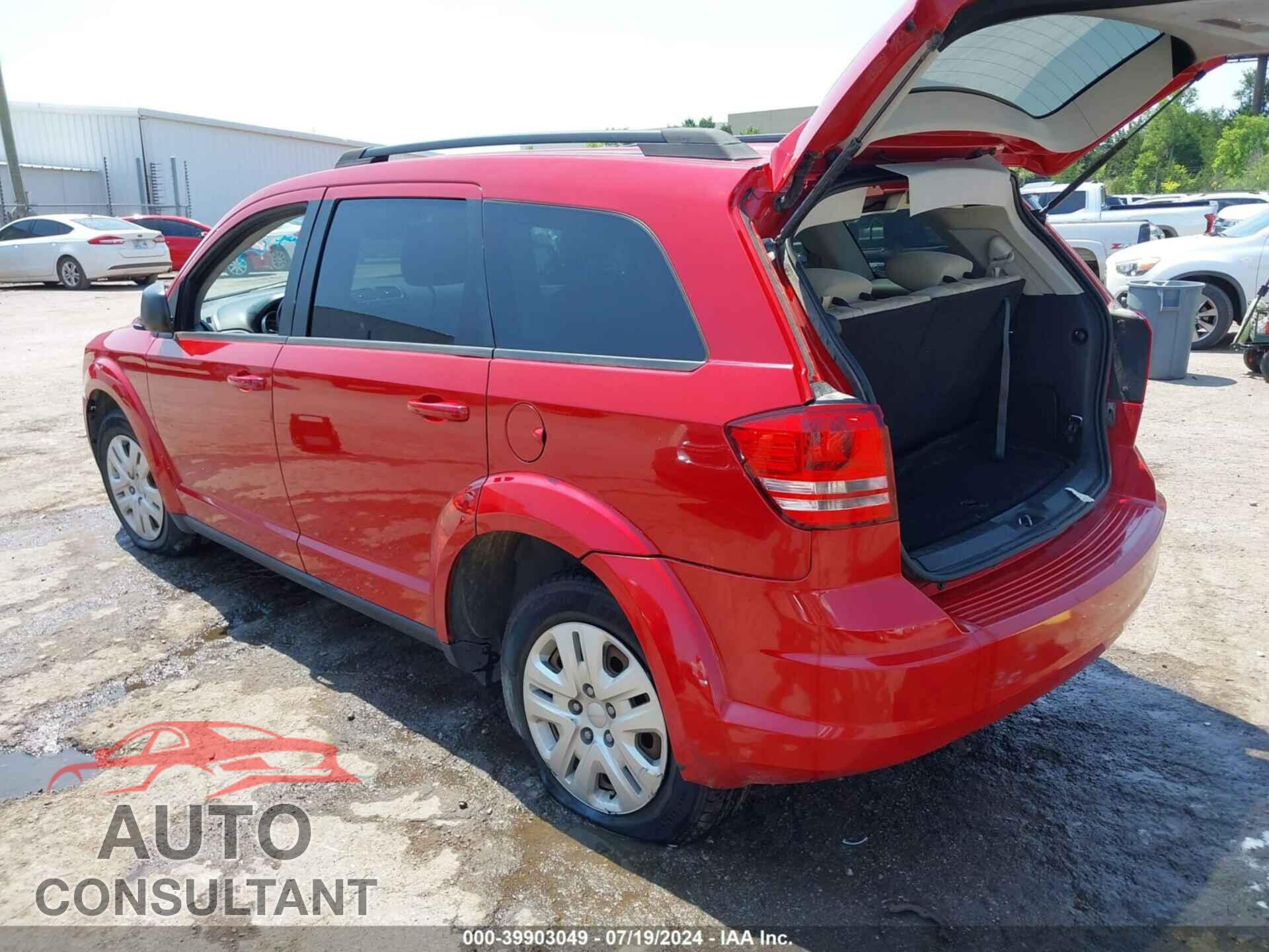 DODGE JOURNEY 2016 - 3C4PDCAB7GT123716