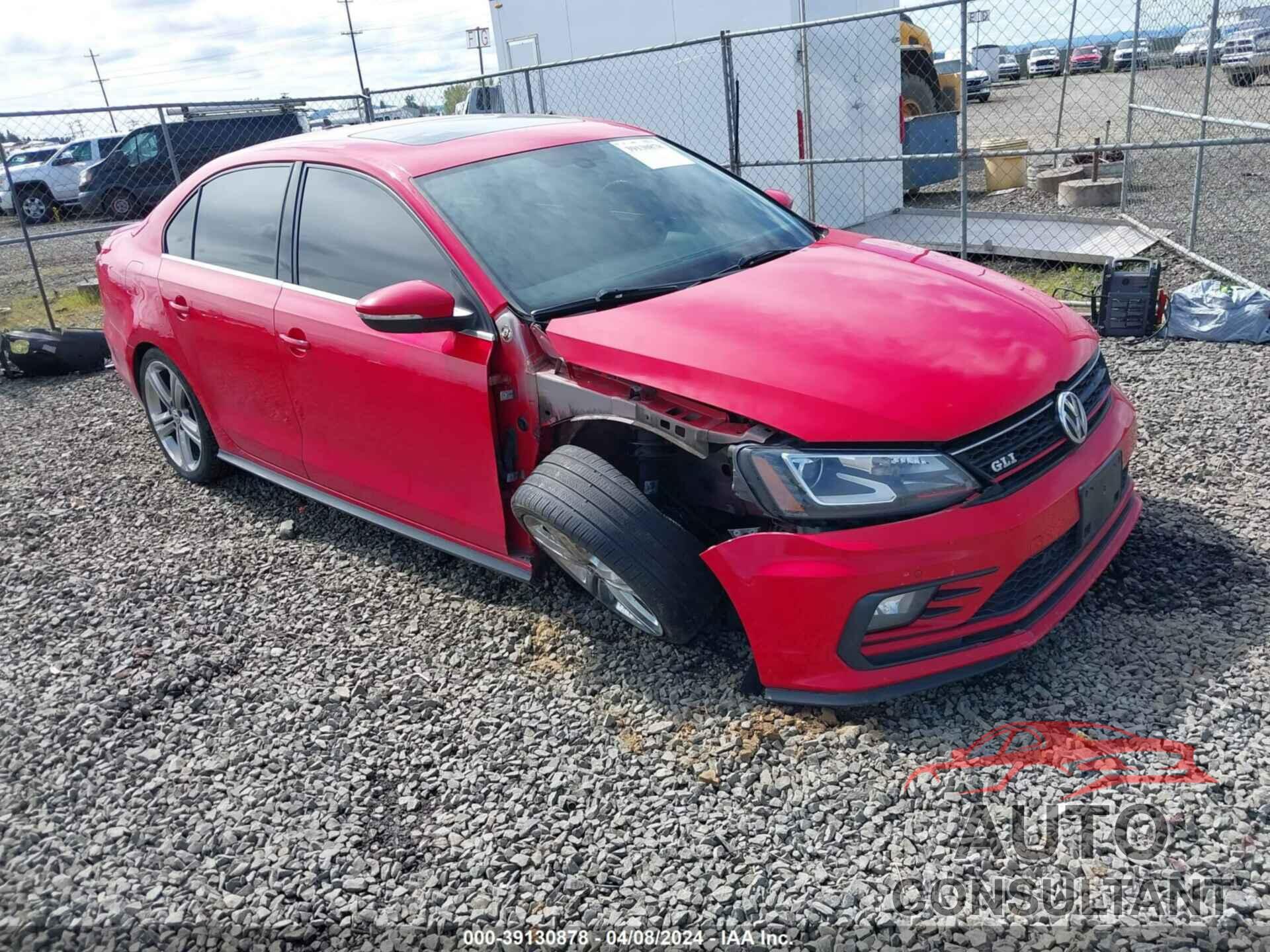 VOLKSWAGEN JETTA 2016 - 3VW4T7AJ1GM242261