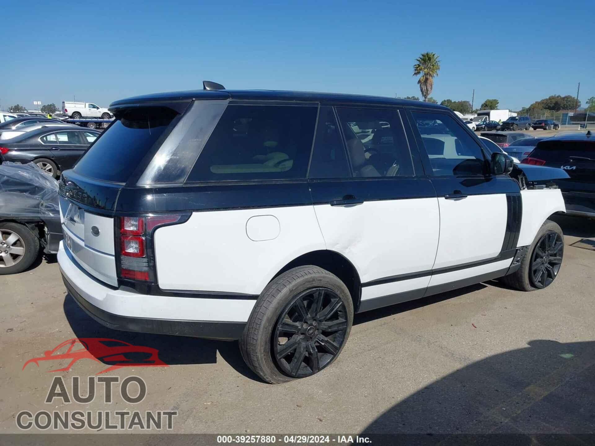 LAND ROVER RANGE ROVER 2017 - SALGS2FK8HA326995