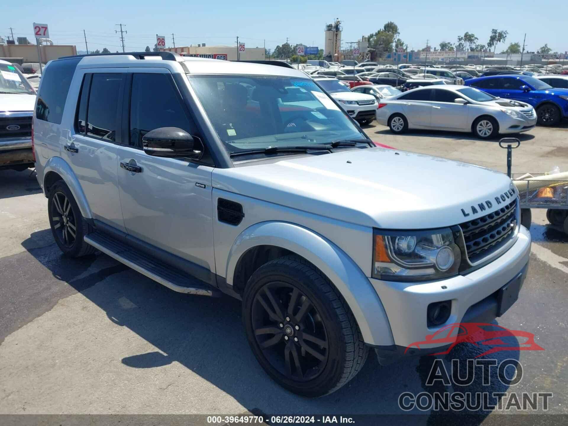 LAND ROVER LR4 2016 - SALAG2V6XGA791028