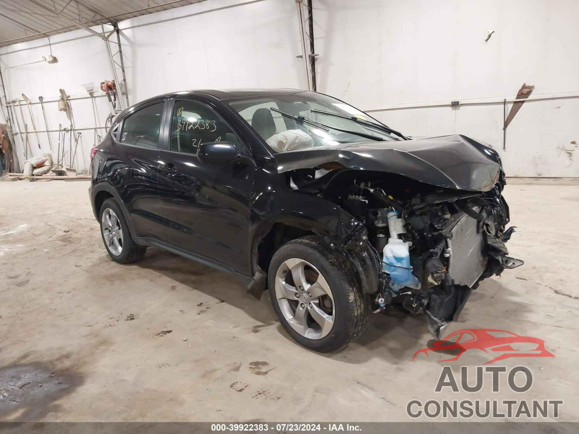 HONDA HR-V 2021 - 3CZRU6H32MM741292
