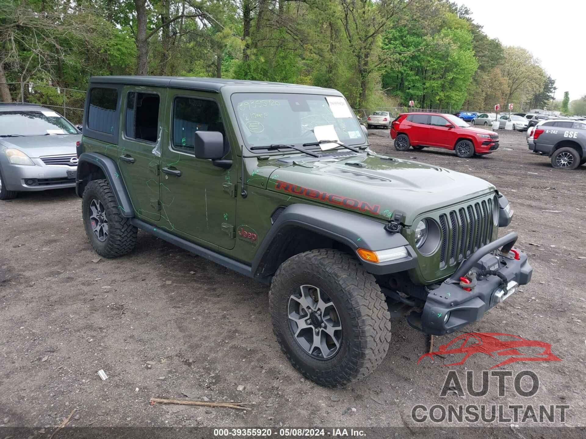 JEEP WRANGLER UNLIMITED 2021 - 1C4HJXFN5MW606036