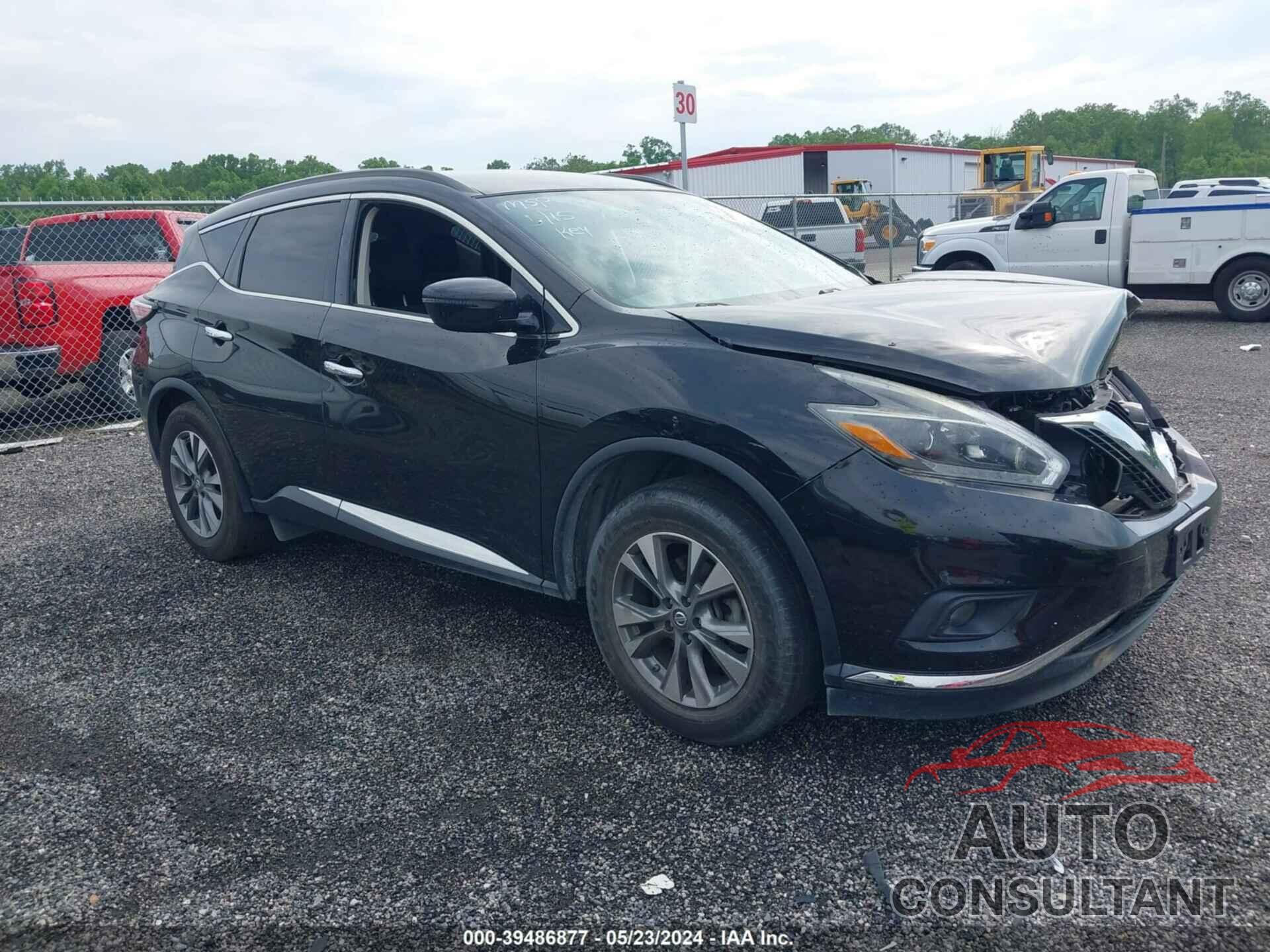 NISSAN MURANO 2018 - 5N1AZ2MG8JN154131