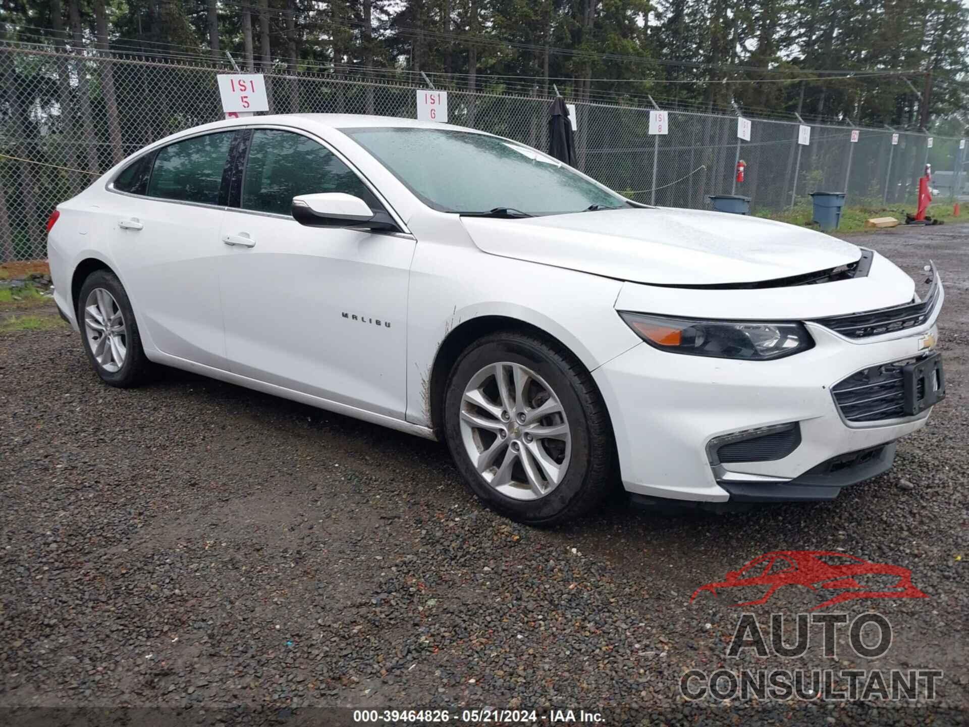 CHEVROLET MALIBU 2016 - 1G1ZE5ST9GF289778