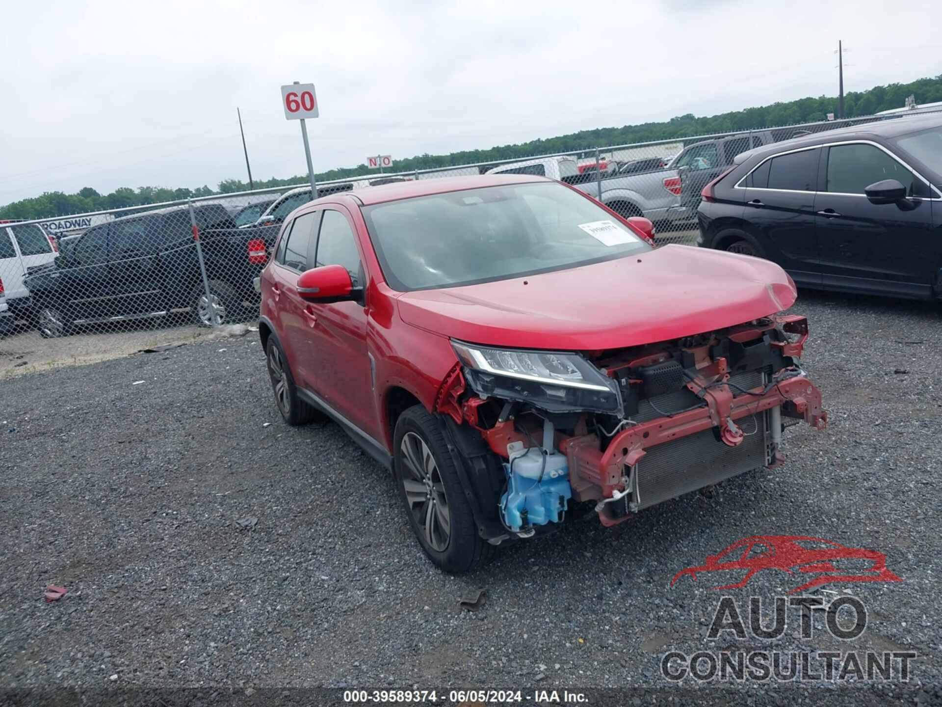 MITSUBISHI OUTLANDER SPORT 2020 - JA4AP4AU7LU006457