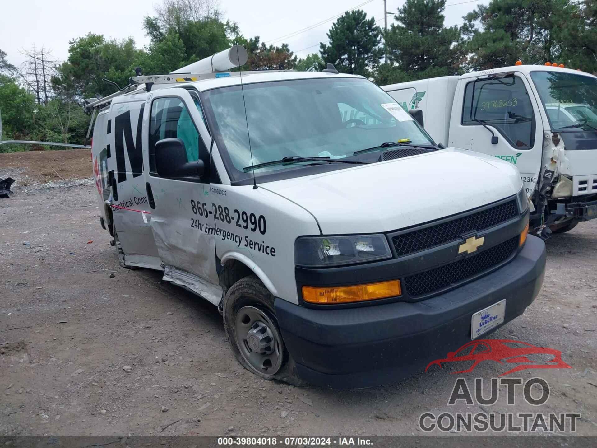 CHEVROLET EXPRESS 2500 2019 - 1GCWGAFP5K1329127