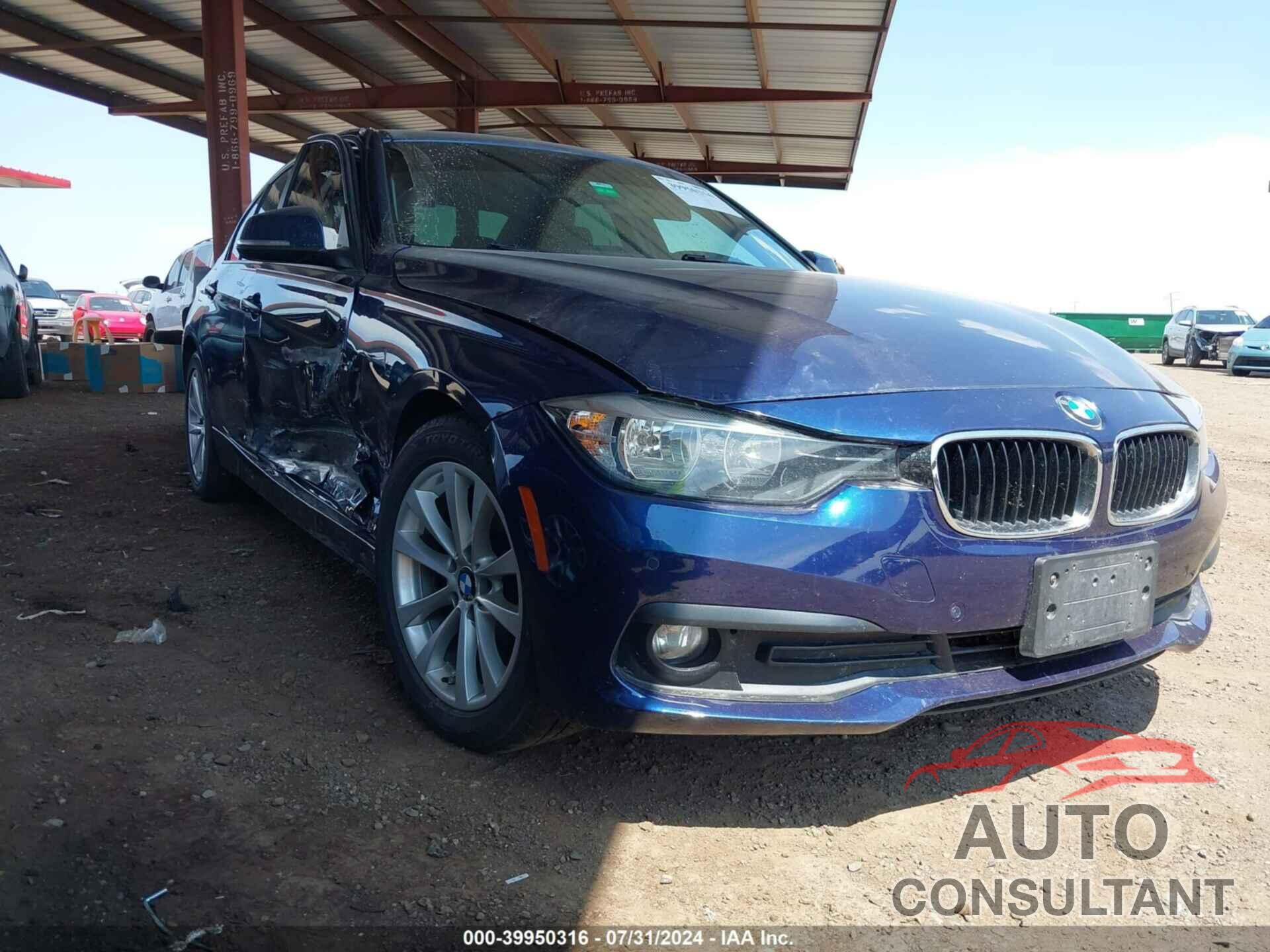 BMW 320I 2017 - WBA8A3C52HK691845