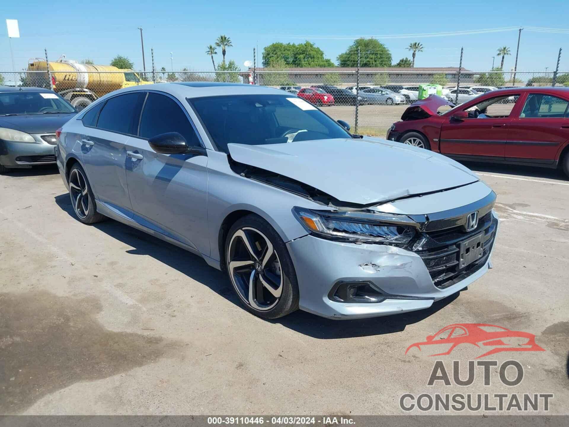HONDA ACCORD 2021 - 1HGCV2F32MA009344