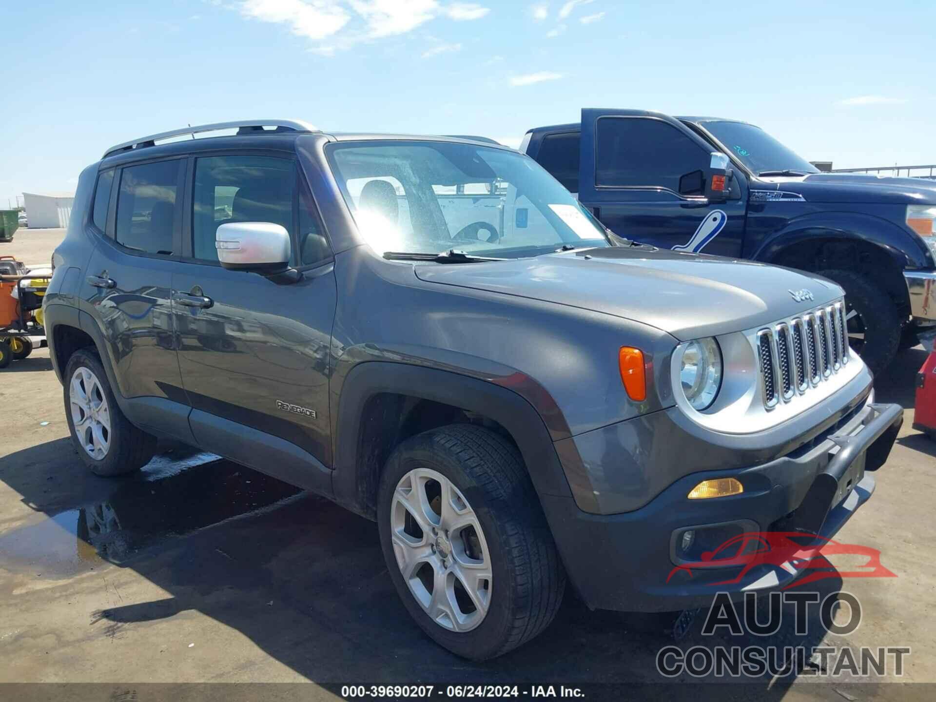 JEEP RENEGADE 2016 - ZACCJBDT5GPE26801