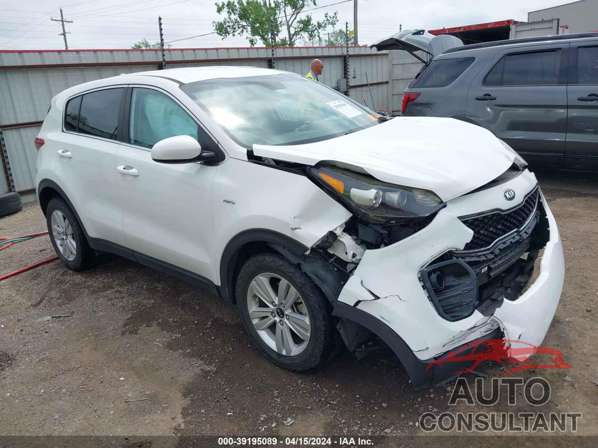 KIA SPORTAGE 2017 - KNDPMCAC3H7141967
