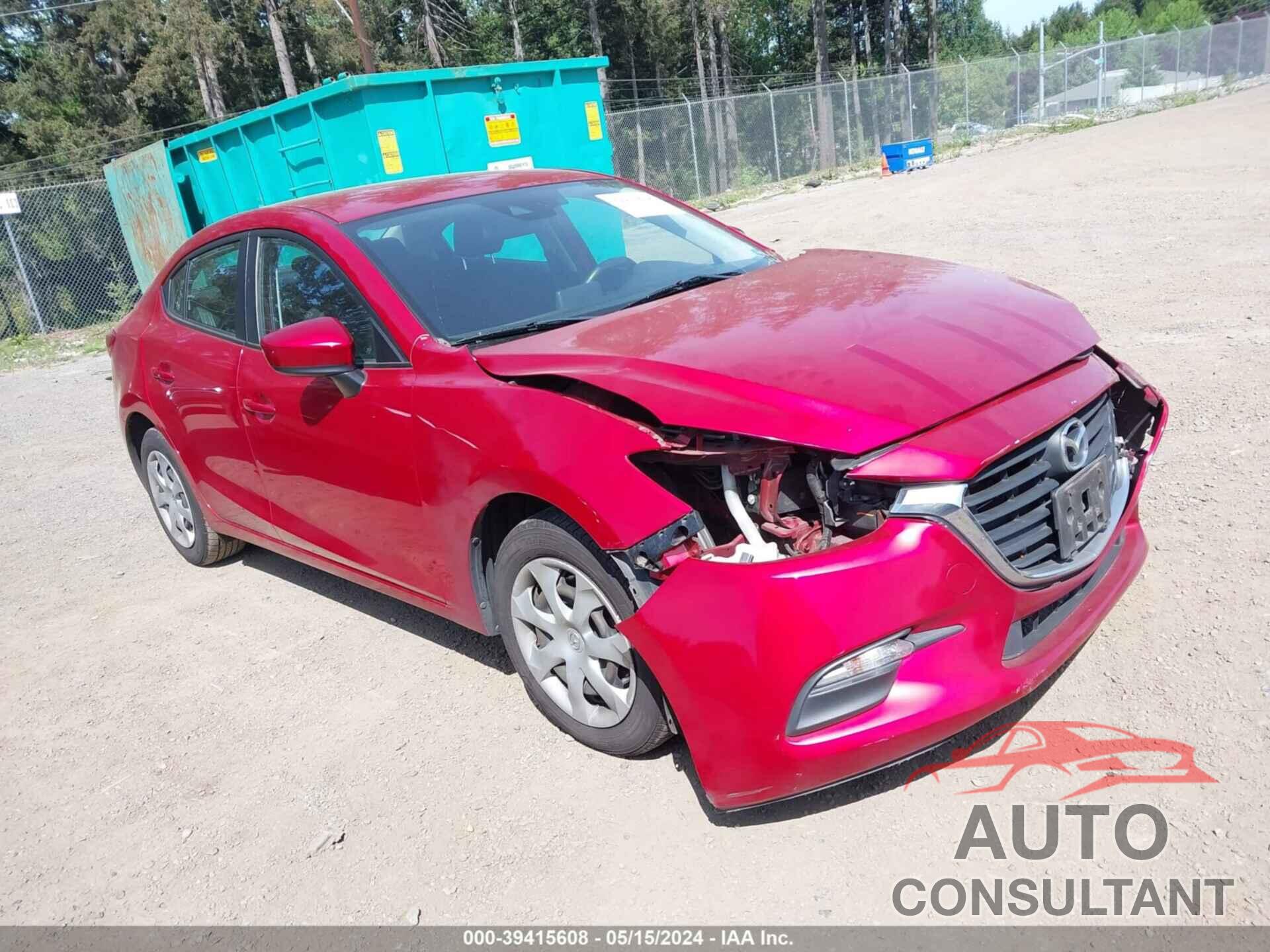 MAZDA MAZDA3 2018 - 3MZBN1U7XJM165671