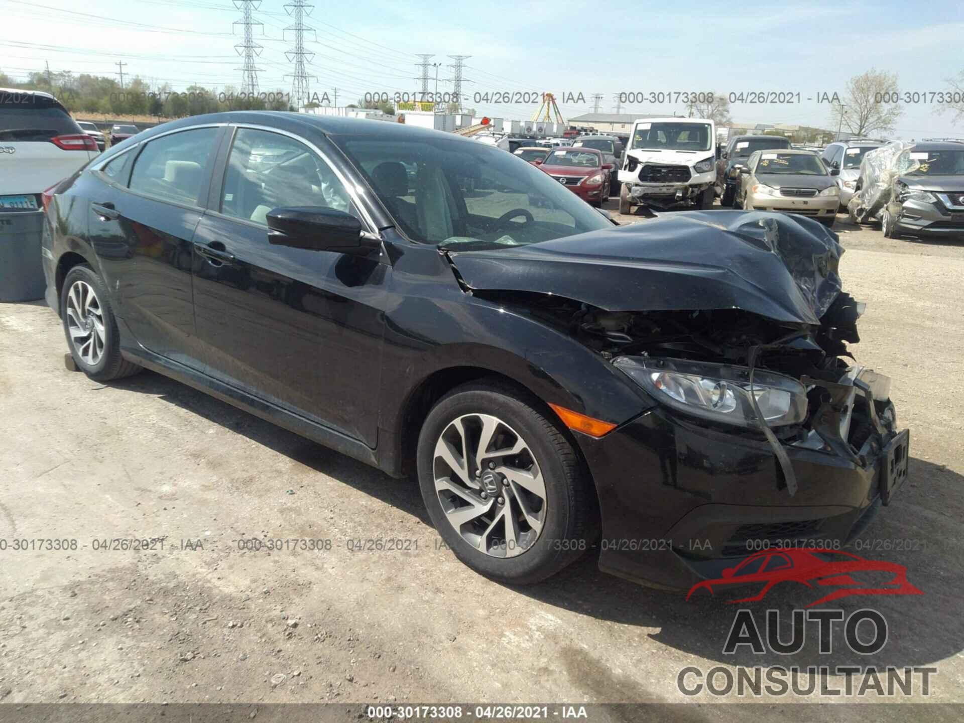 HONDA CIVIC SEDAN 2017 - 19XFC2F73HE029173