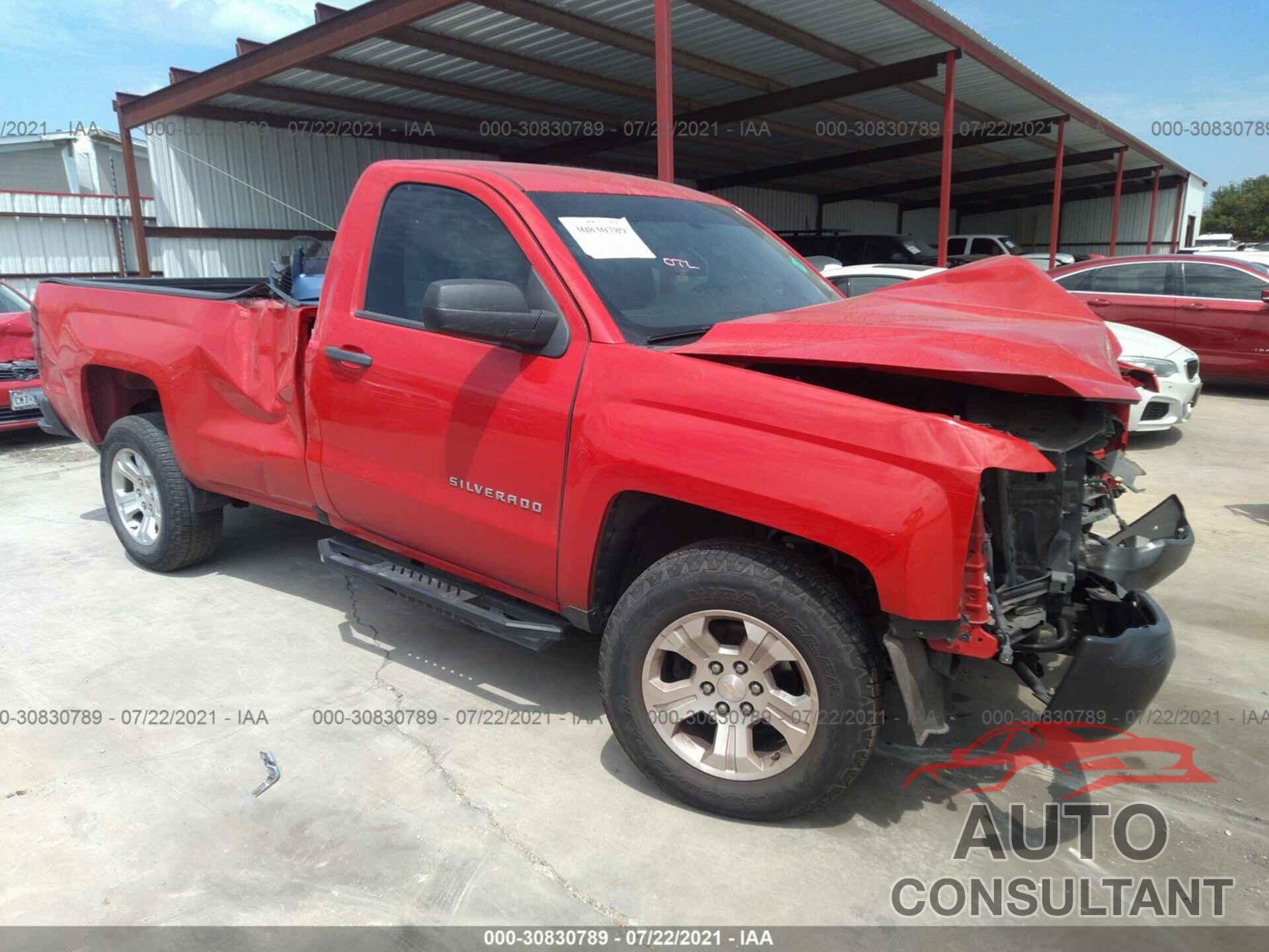 CHEVROLET SILVERADO 1500 2016 - 1GCNCNEHXGZ275194