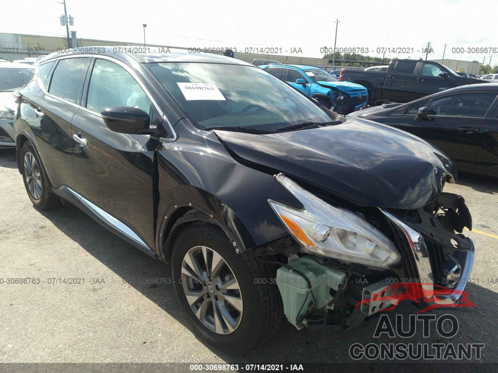 NISSAN MURANO 2016 - 5N1AZ2MG4GN118039