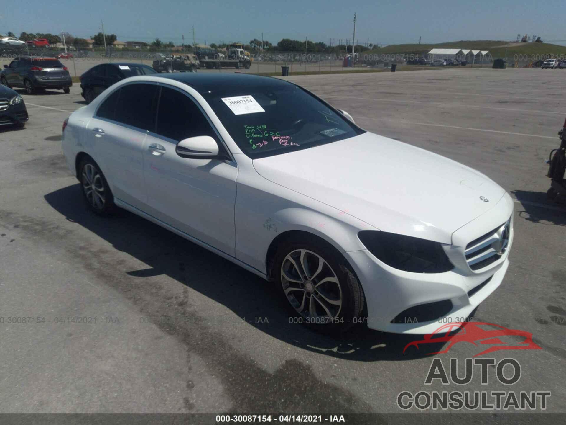 MERCEDES-BENZ C-CLASS 2016 - 55SWF4JB6GU106737