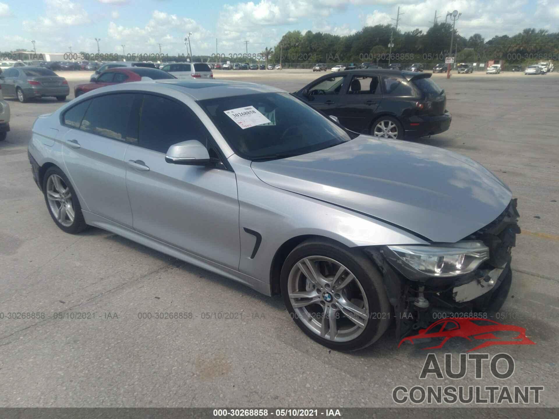 BMW 4 SERIES 2016 - WBA4A9C51GGL87960