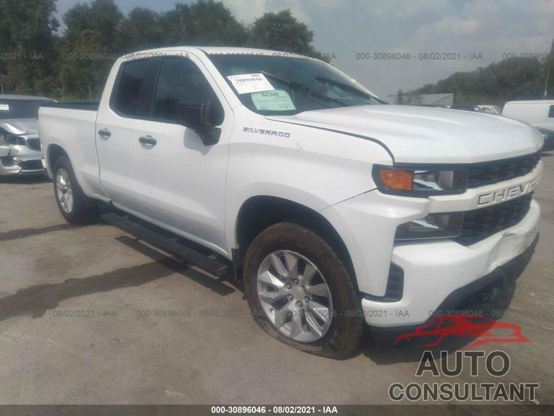CHEVROLET SILVERADO 1500 2021 - 1GCRYBEFXMZ184700