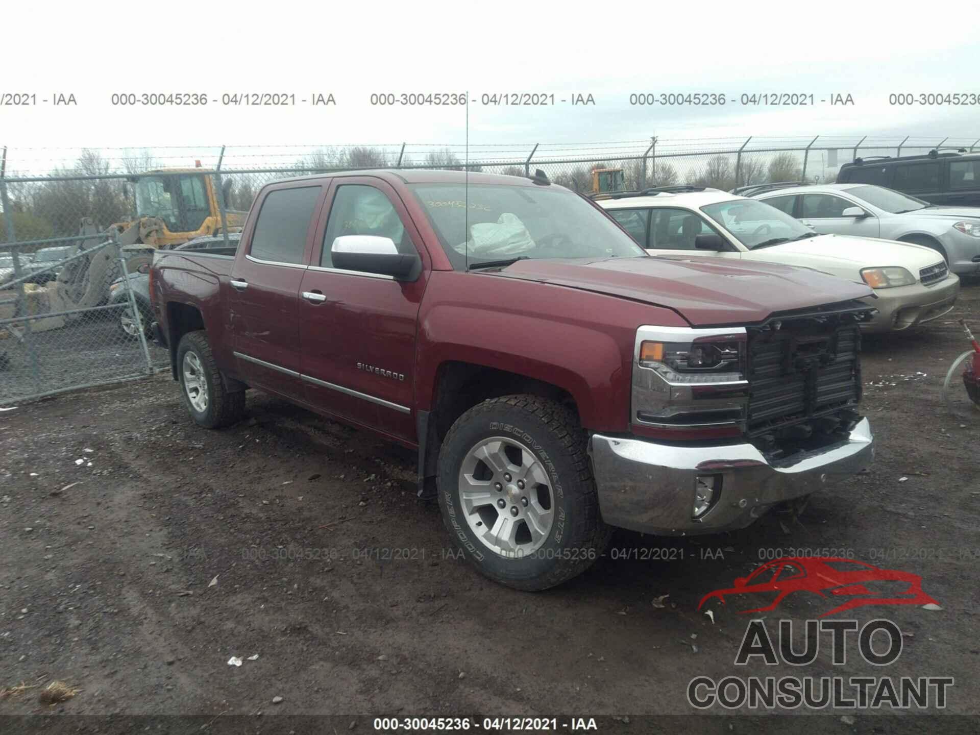 CHEVROLET SILVERADO 1500 2017 - 3GCUKSEC8HG175940