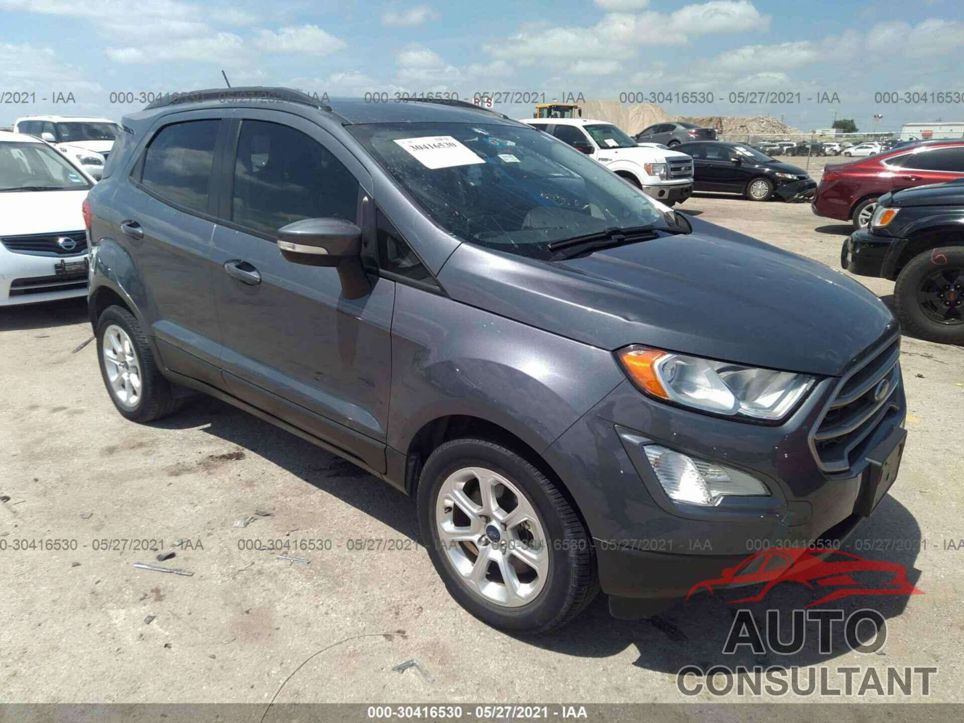 FORD ECOSPORT 2018 - MAJ3P1TE3JC174284