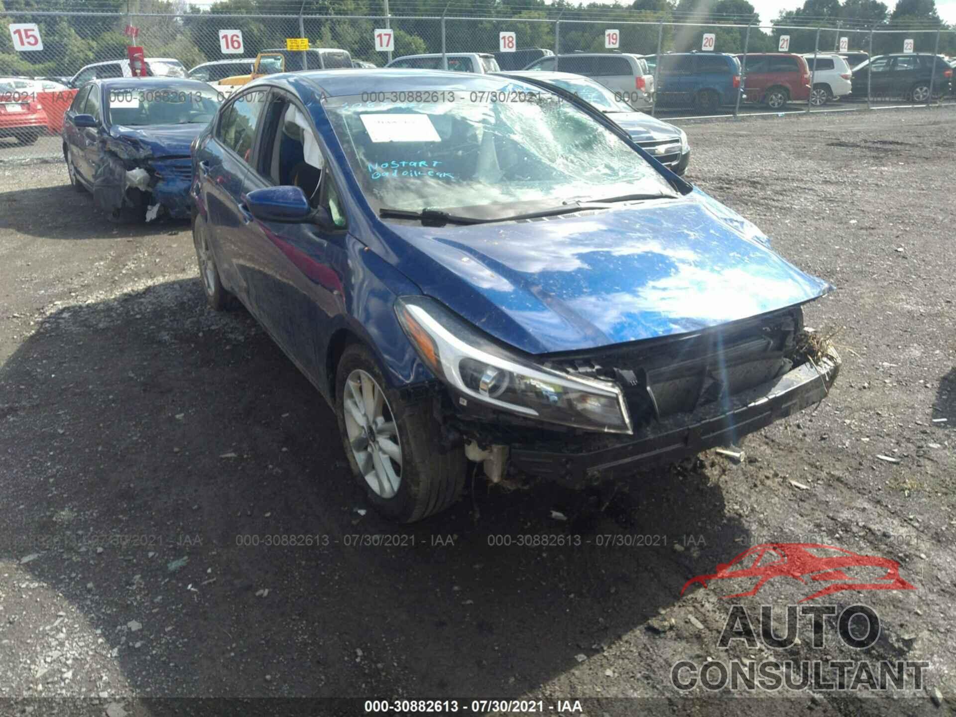KIA FORTE 2017 - 3KPFL4A79HE006645