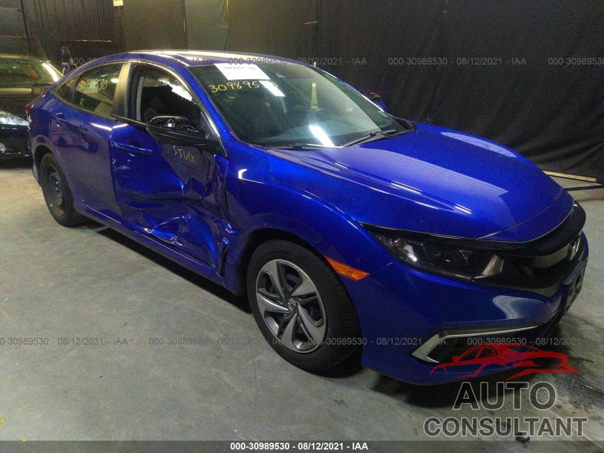 HONDA CIVIC SEDAN 2019 - 2HGFC2F63KH574746