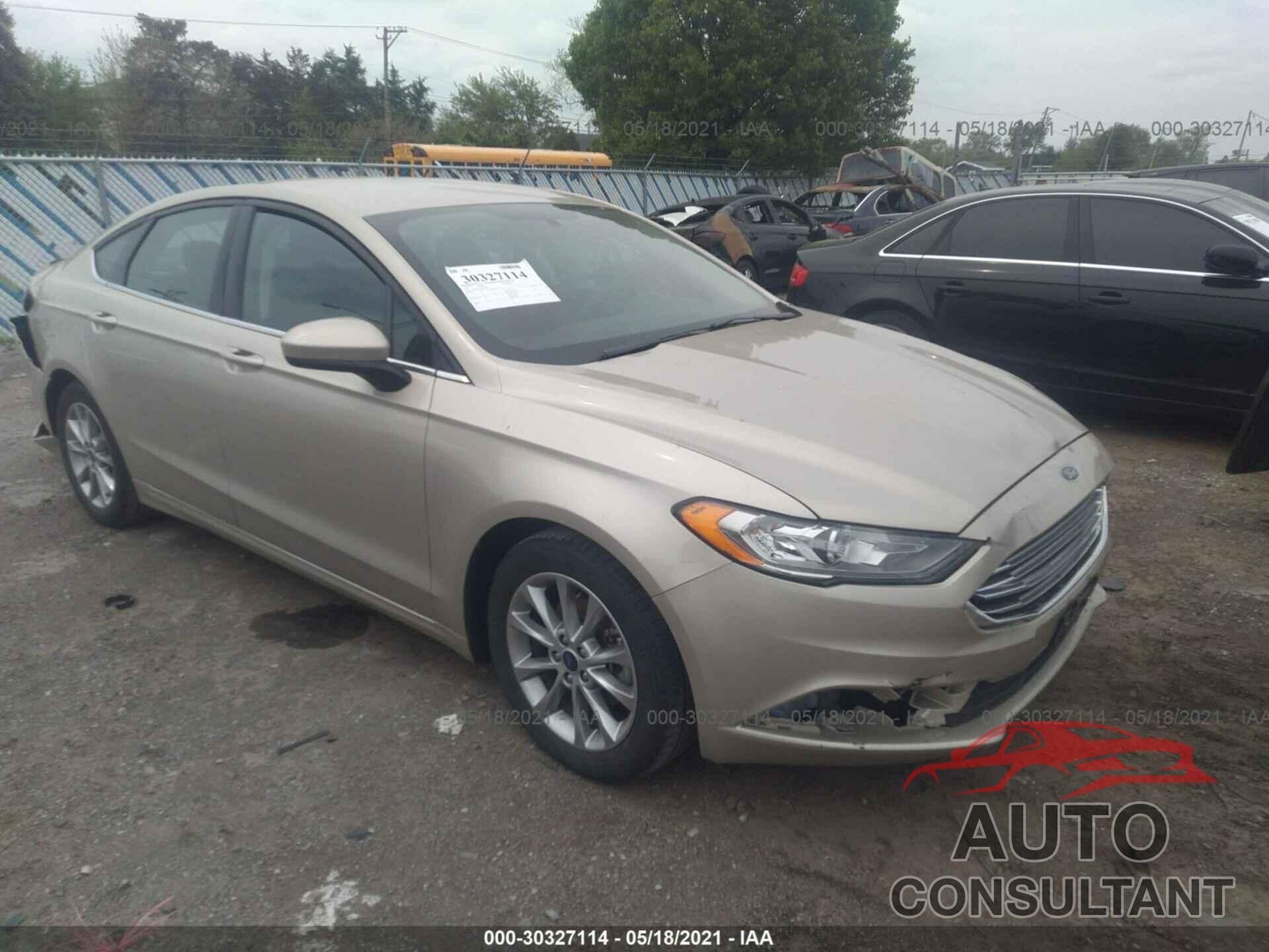 FORD FUSION 2017 - 3FA6P0HD8HR372832
