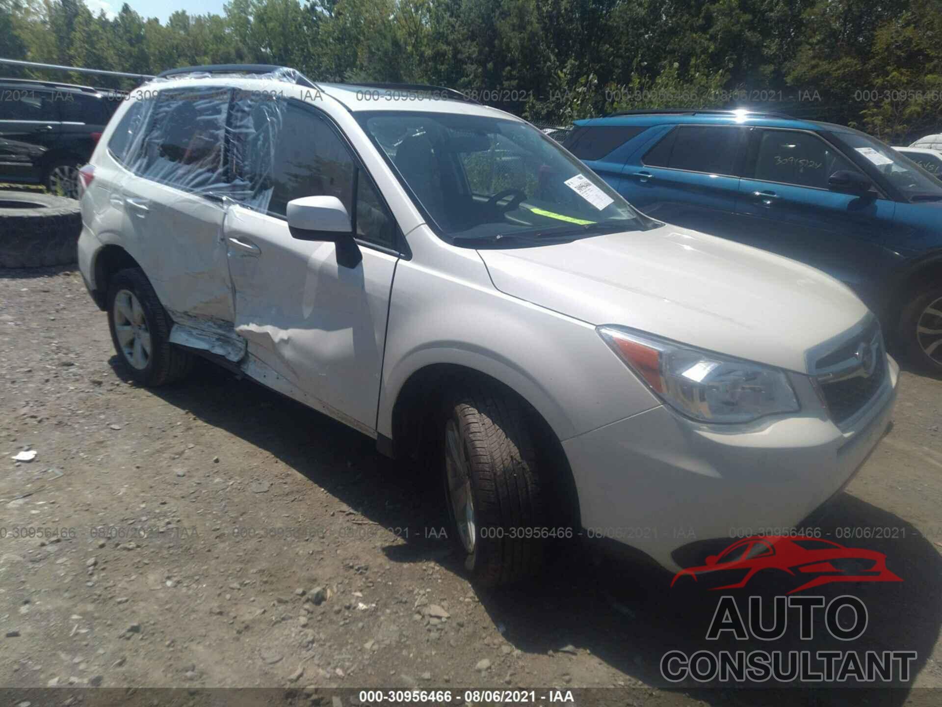 SUBARU FORESTER 2016 - JF2SJADC0GH465407