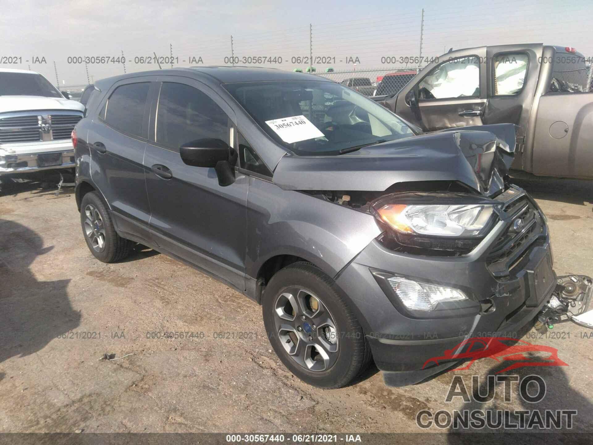 FORD ECOSPORT 2019 - MAJ3S2FE6KC271870