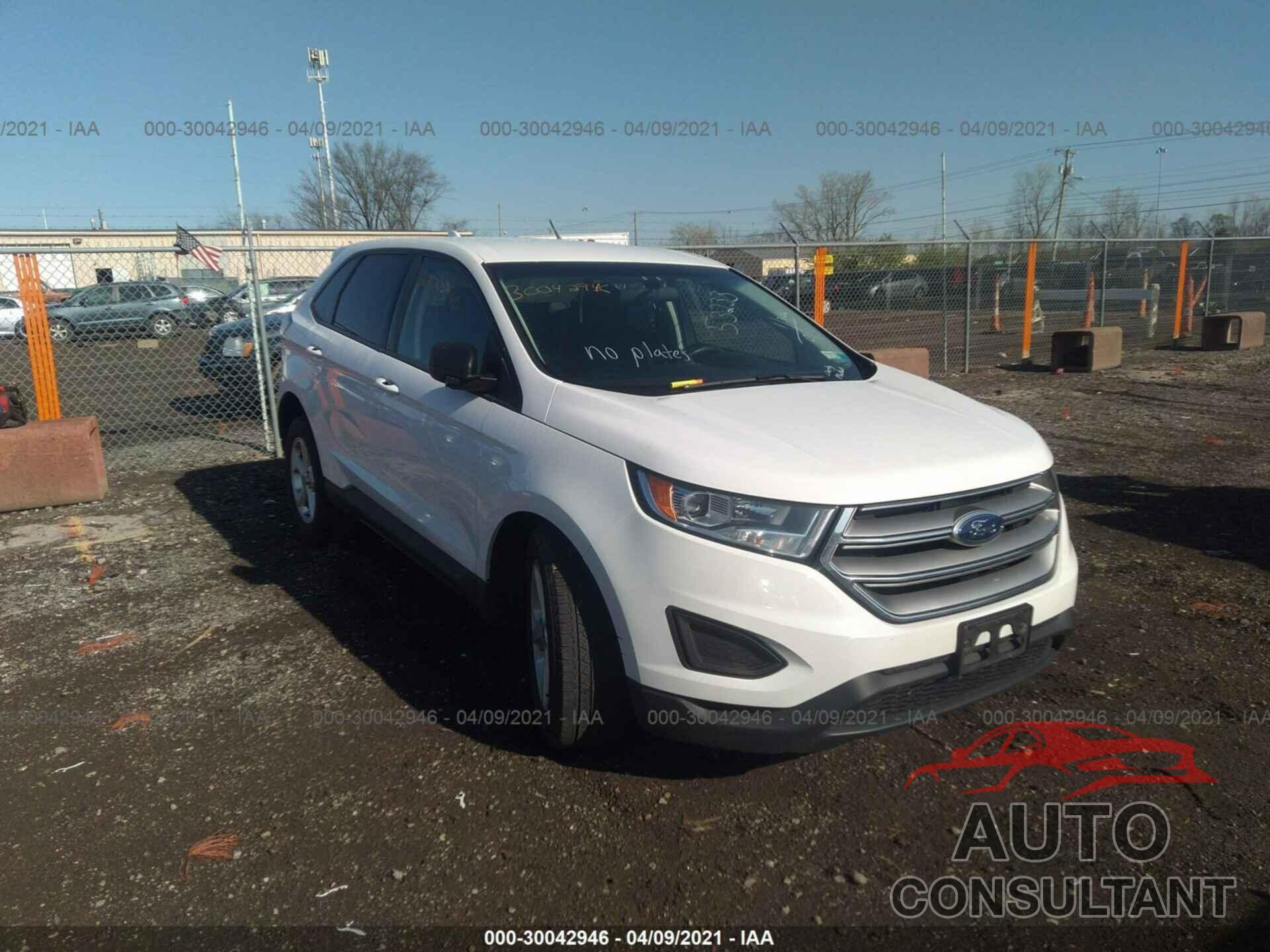 FORD EDGE 2017 - 2FMPK3G98HBC42524