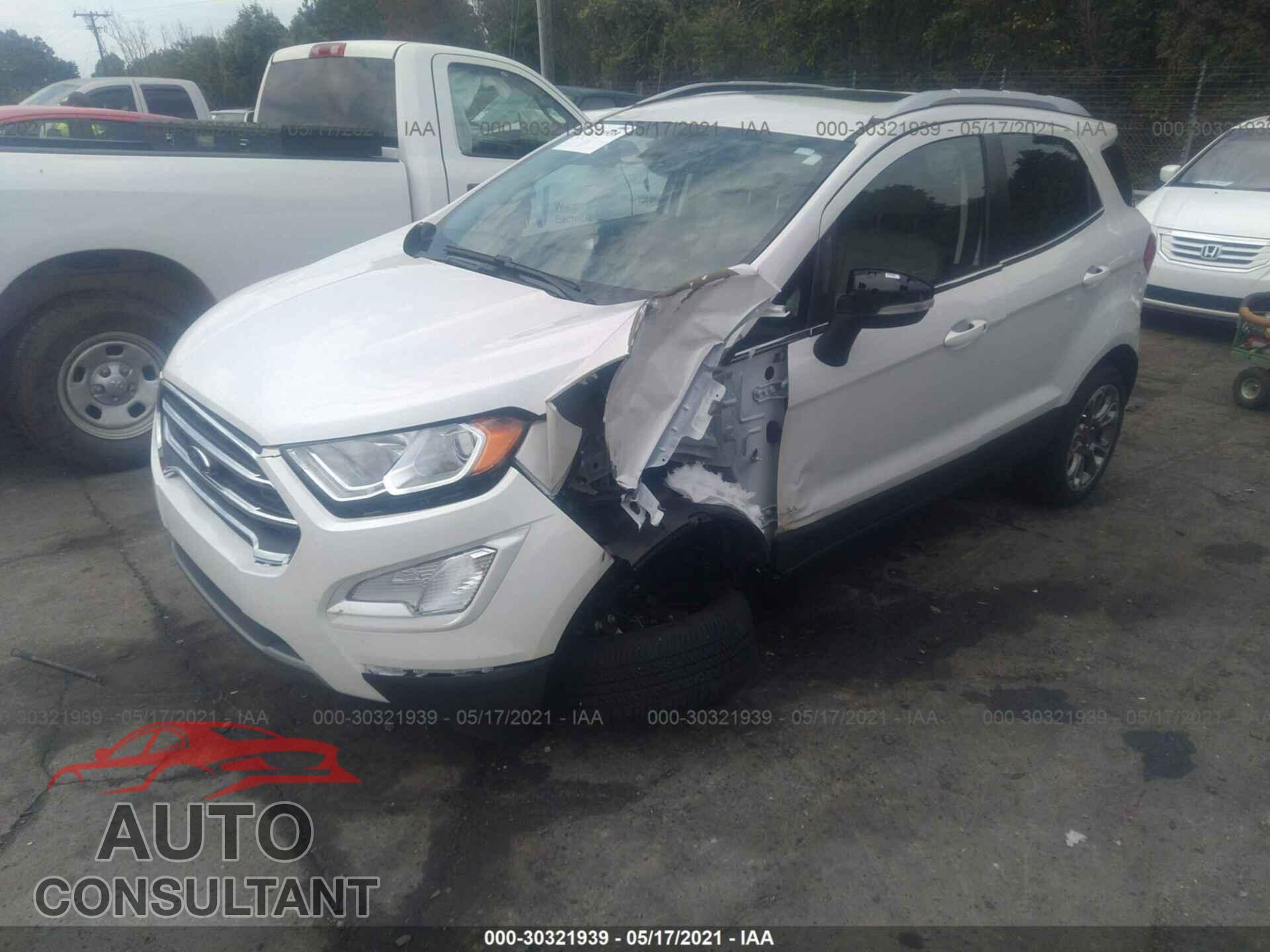 FORD ECOSPORT 2020 - MAJ6S3KL0LC340562